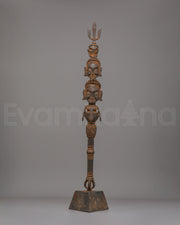 Traditional Khatvanga Ritual Instrument 