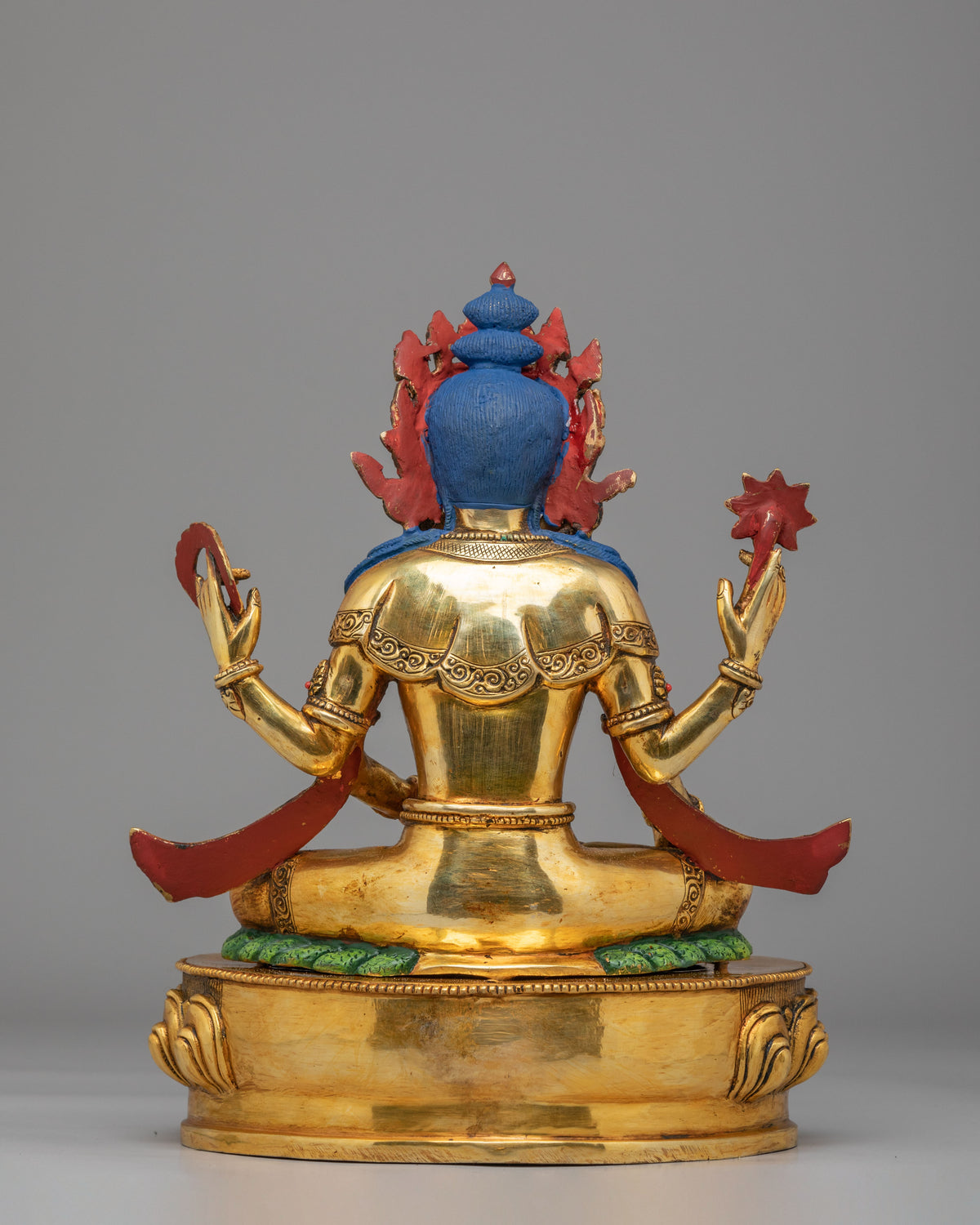Handcrafted Bishnu Spiritual Figurine | Sacred Home Decor