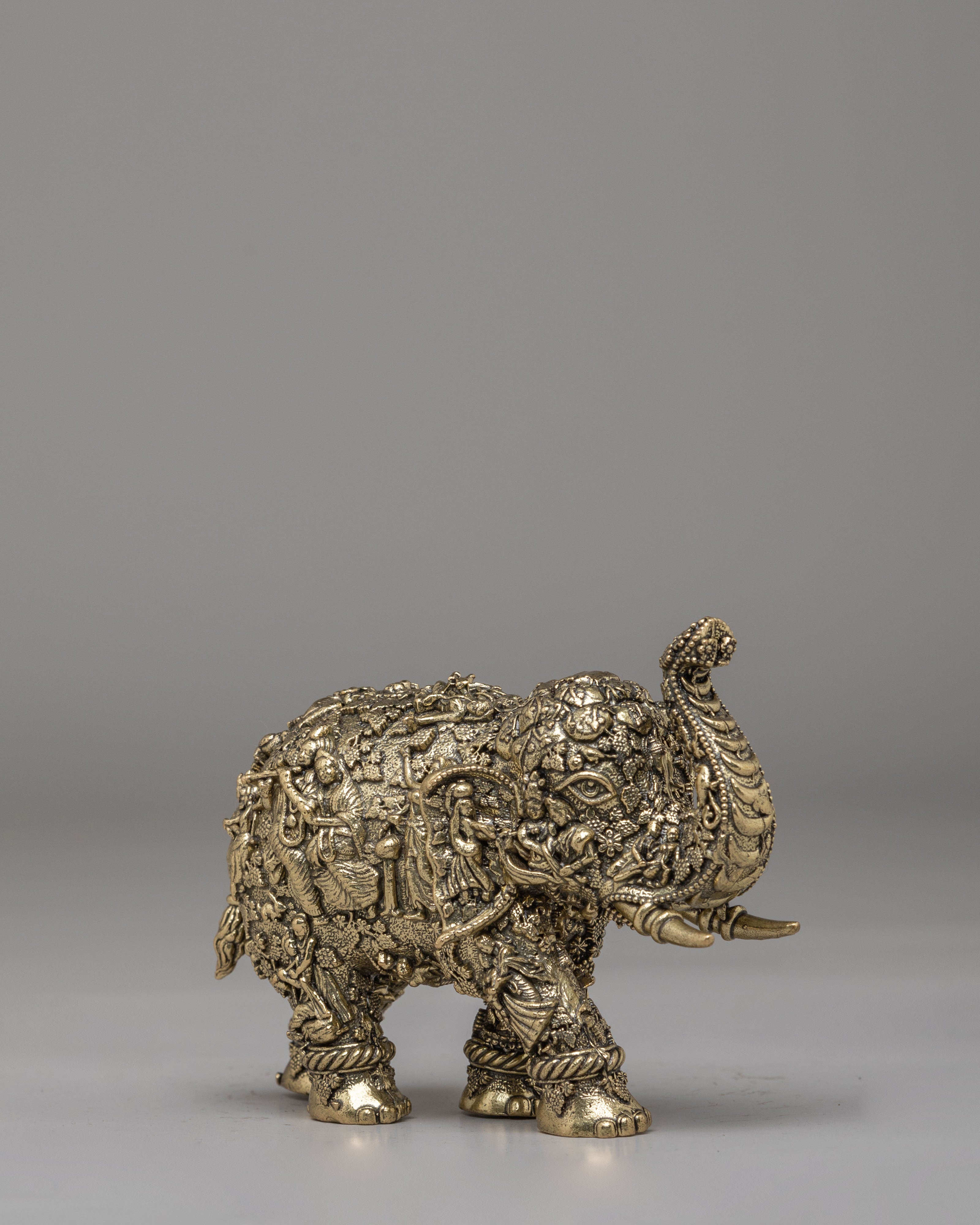 Handcrafted Decorative Elephant Sculpture | Artisan Home Decor