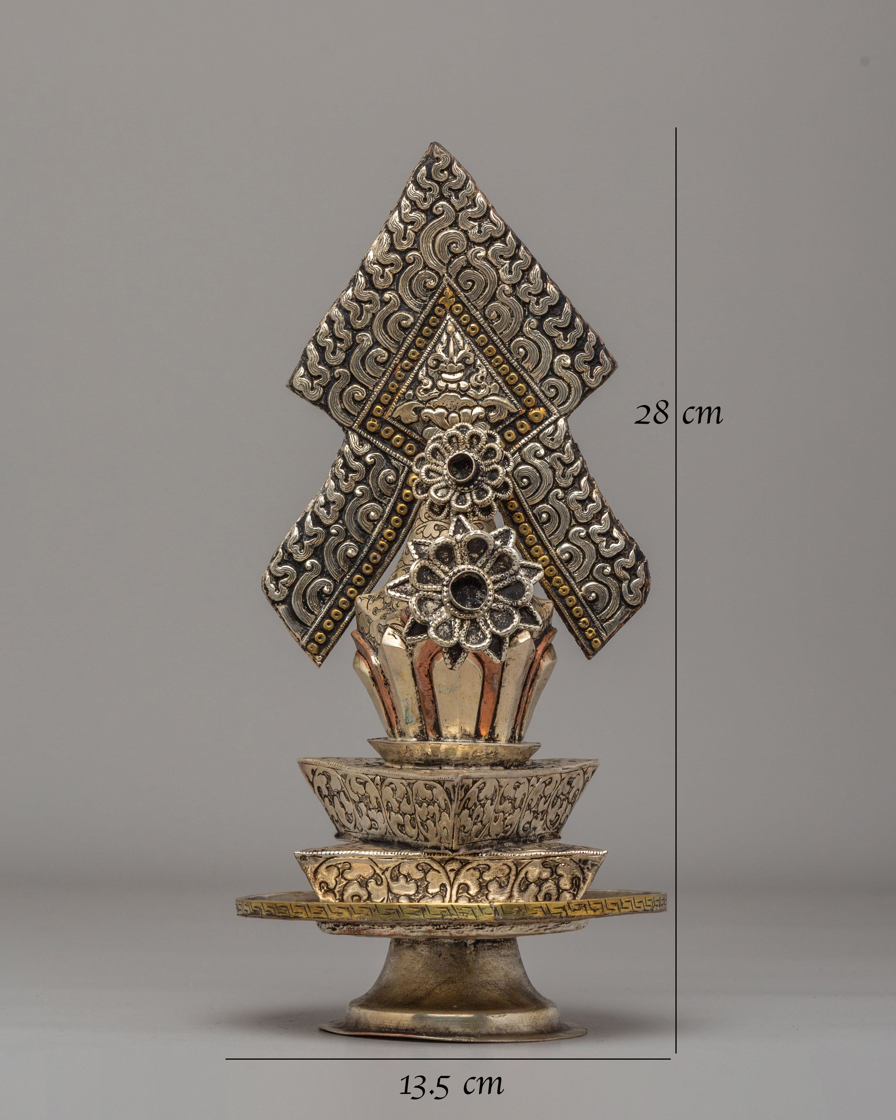 Tibetan Serkyem for Altar Rituals | Offering Vessels for Ritual Ceremonies