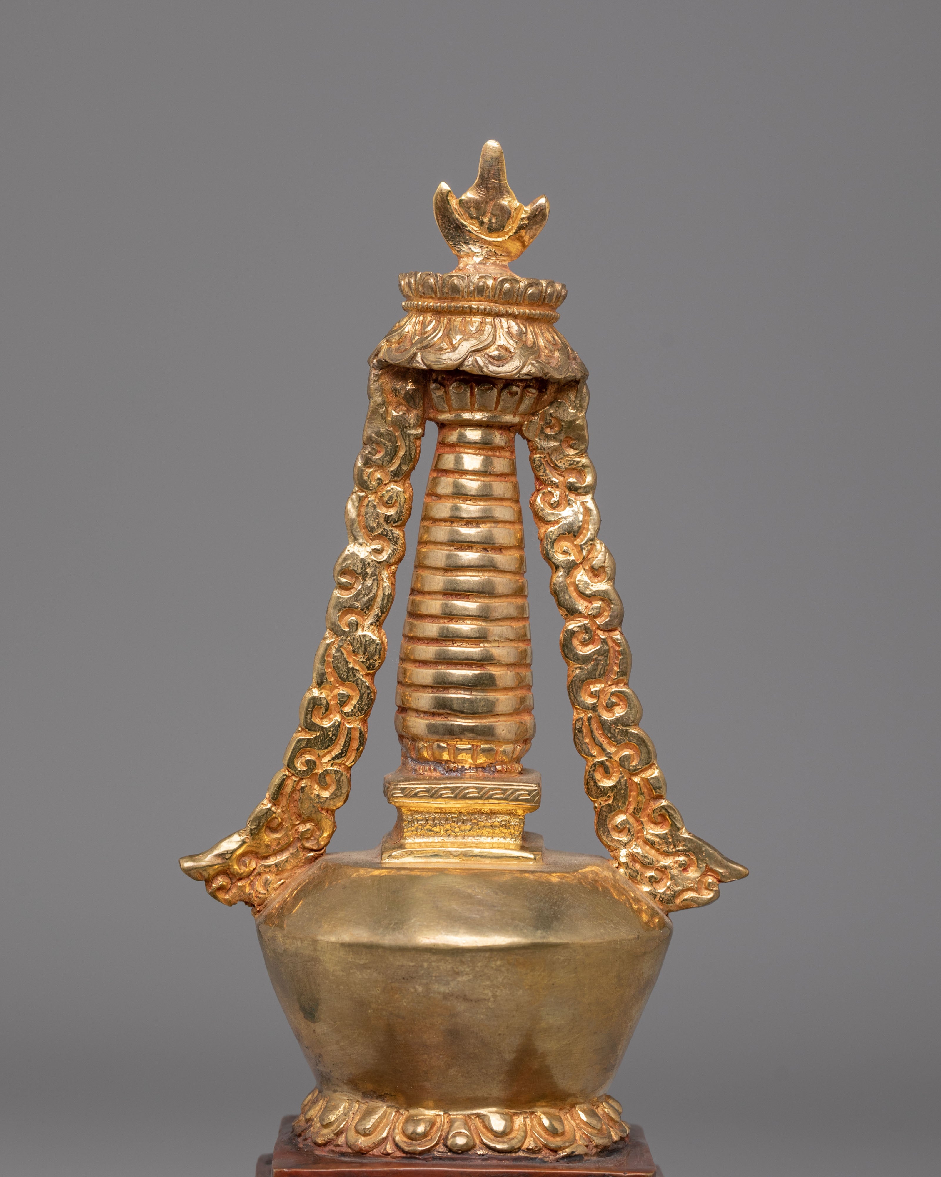 Shakyamuni Buddha Stupa for Altar | Sacred Tibetan Stupa for Meditation