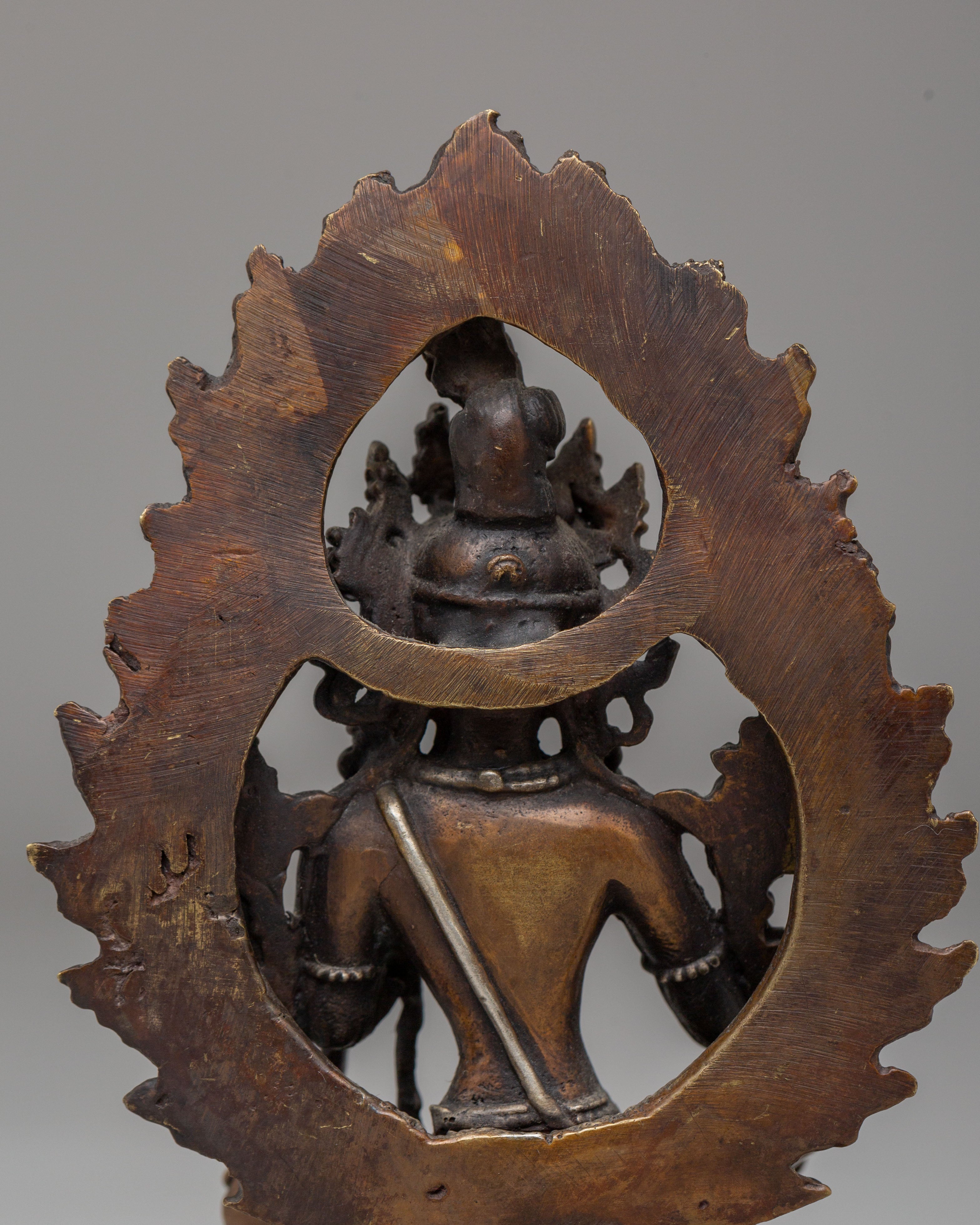 Handcrafted Green Tara Buddhist Statue | Tibetan Goddess of Compassion & Protection