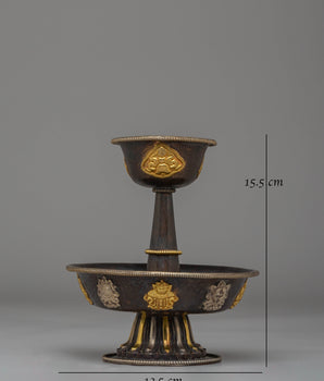 Traditional Tibetan Serkyem Set 