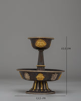 Traditional Tibetan Serkyem Set 