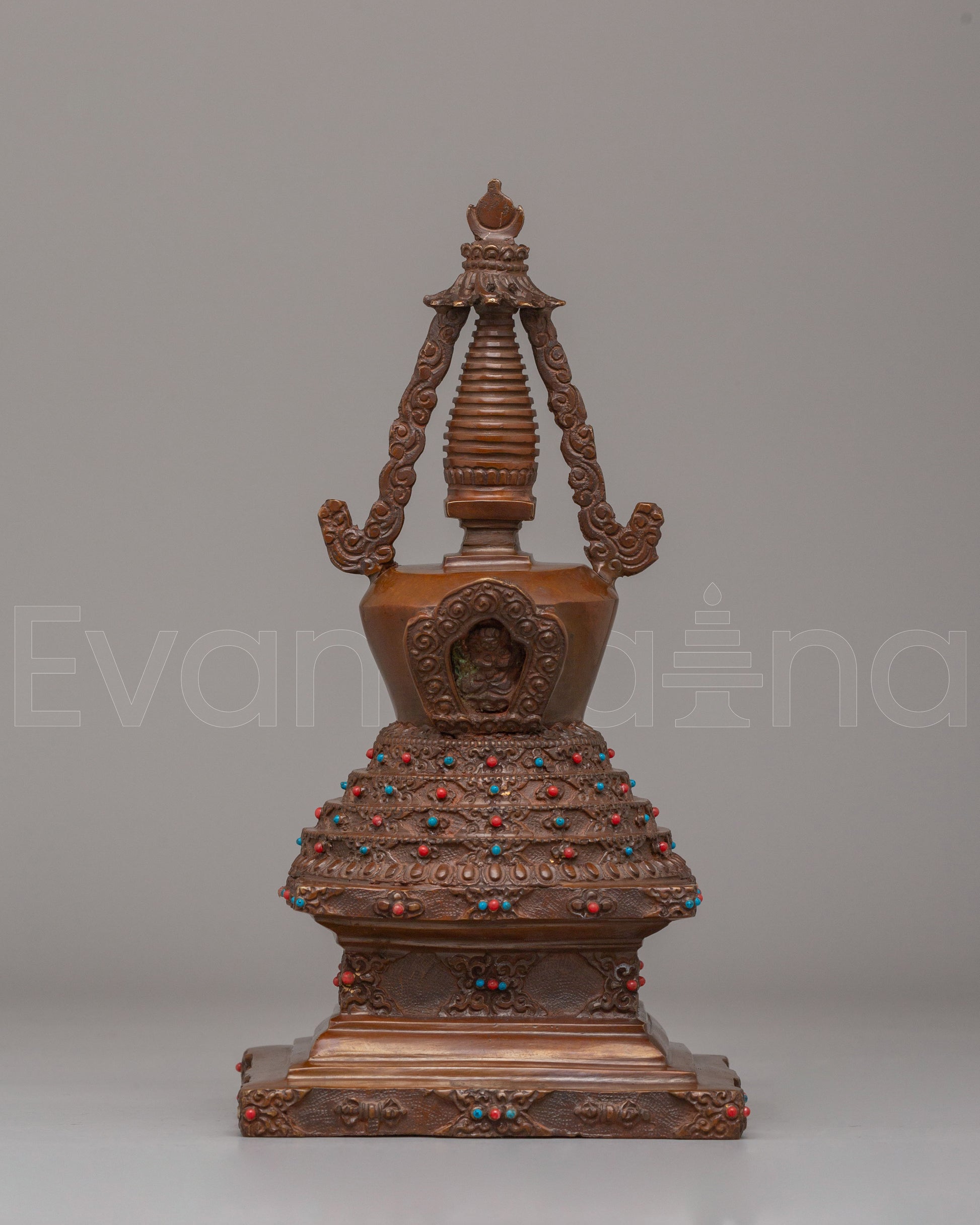 Buddhist Lotus Blossom Stupa
