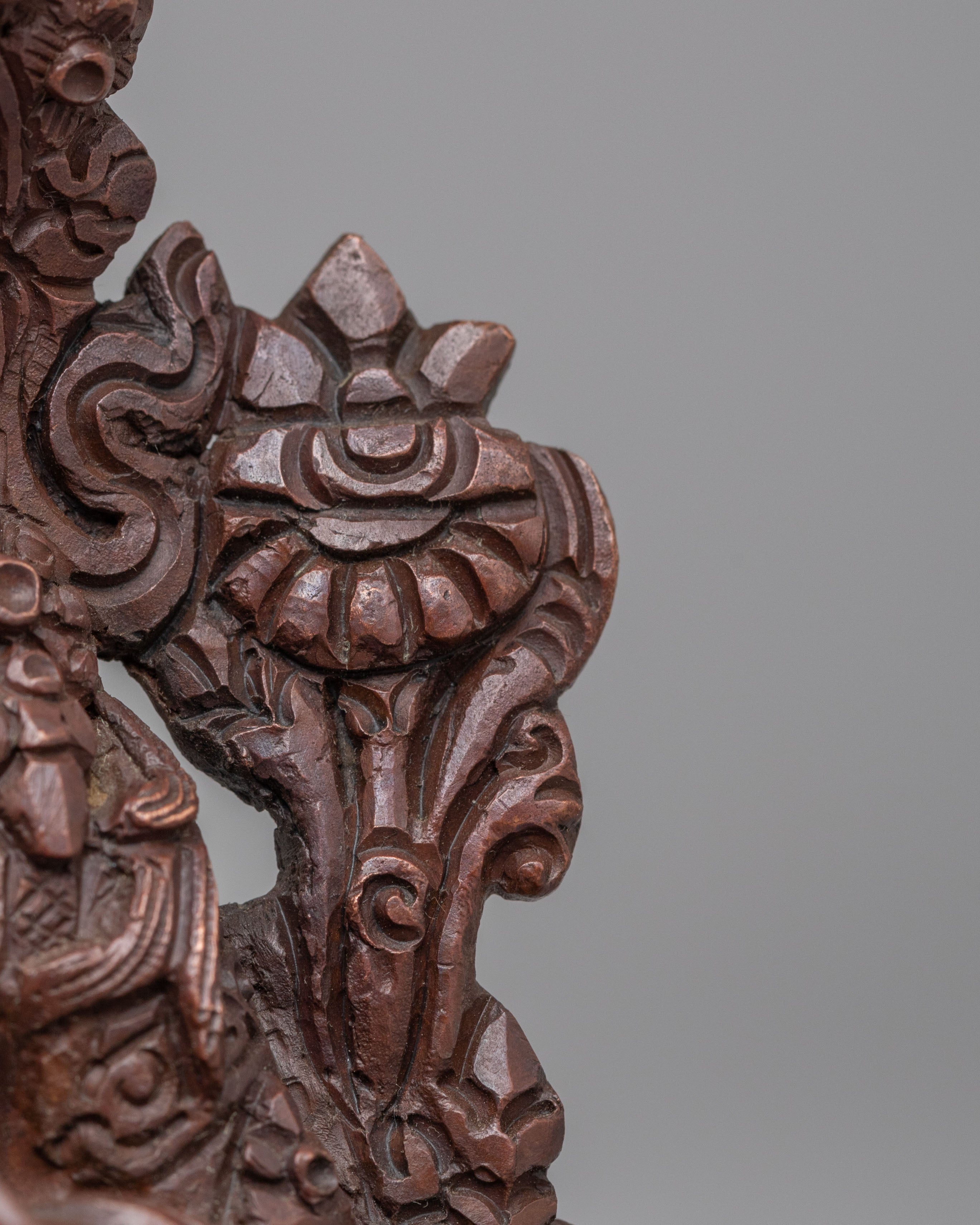 Himalayan Manjushri Wisdom Deity Statue | Tibetan Sculpture for Altar