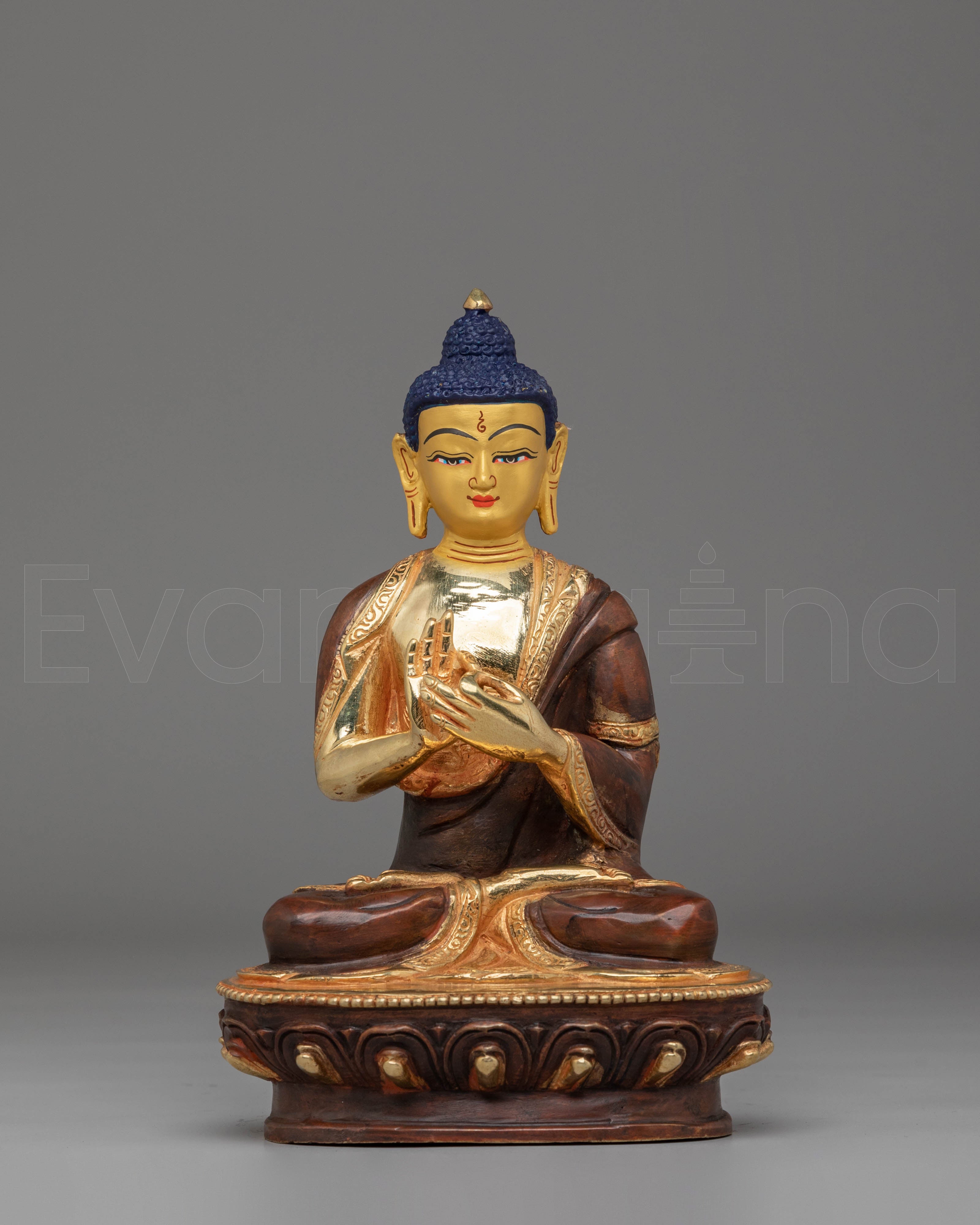 Handcrafted Statue of Vairocana Buddha | Sacred Art for Meditation