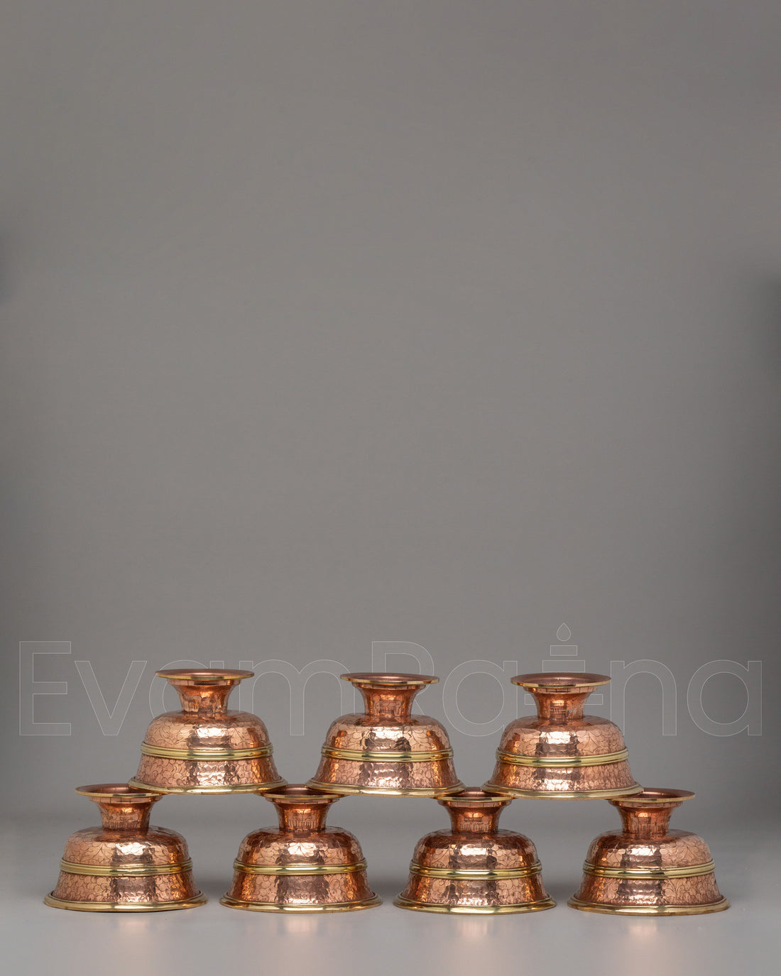 Tibetan Offering Bowls Set 