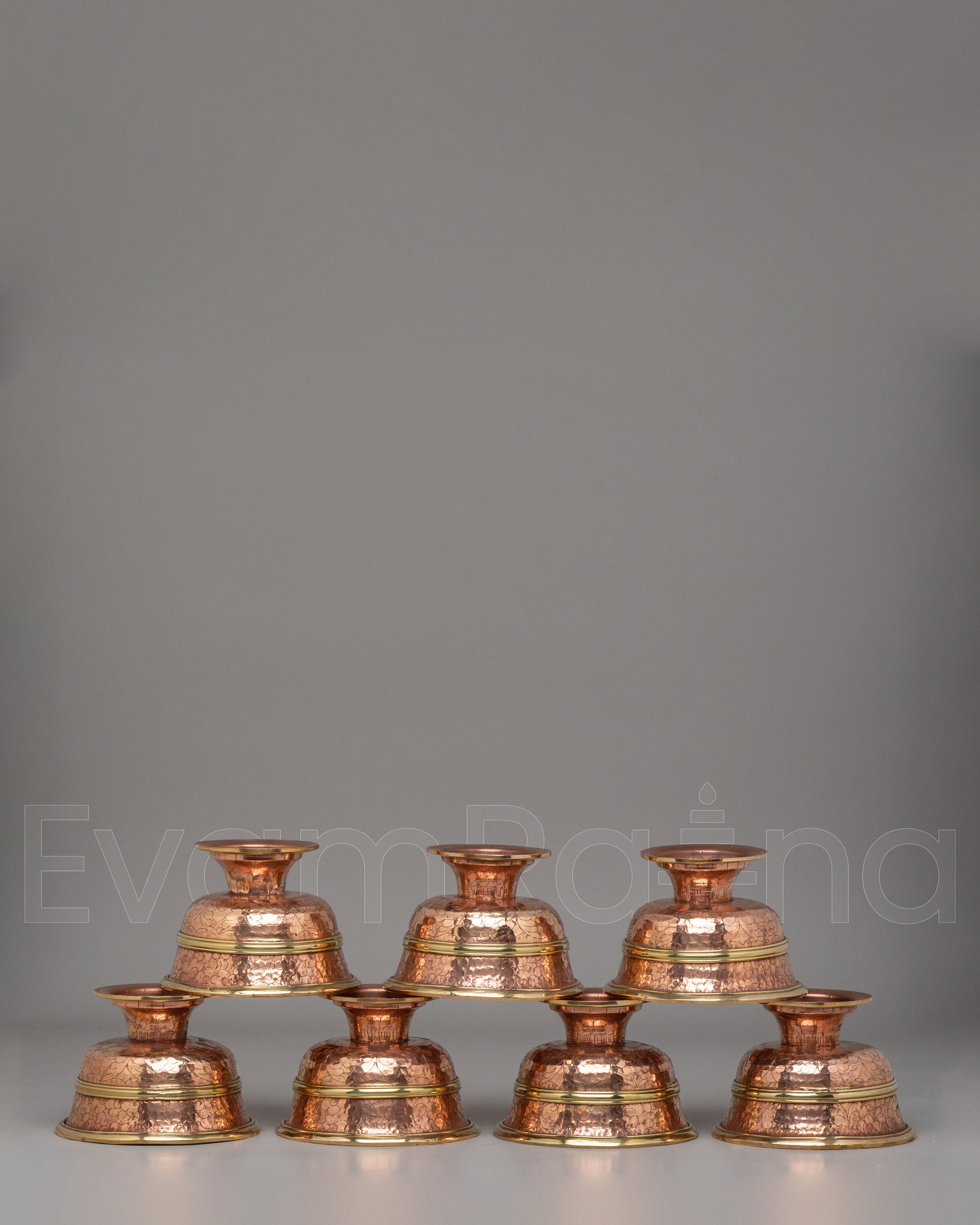 Tibetan Offering Bowls Set 