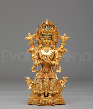 Handmade Maitreya Buddha Statue