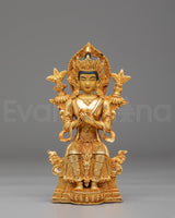 Handmade Maitreya Buddha Statue