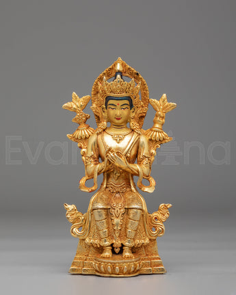 Handmade Maitreya Buddha Statue