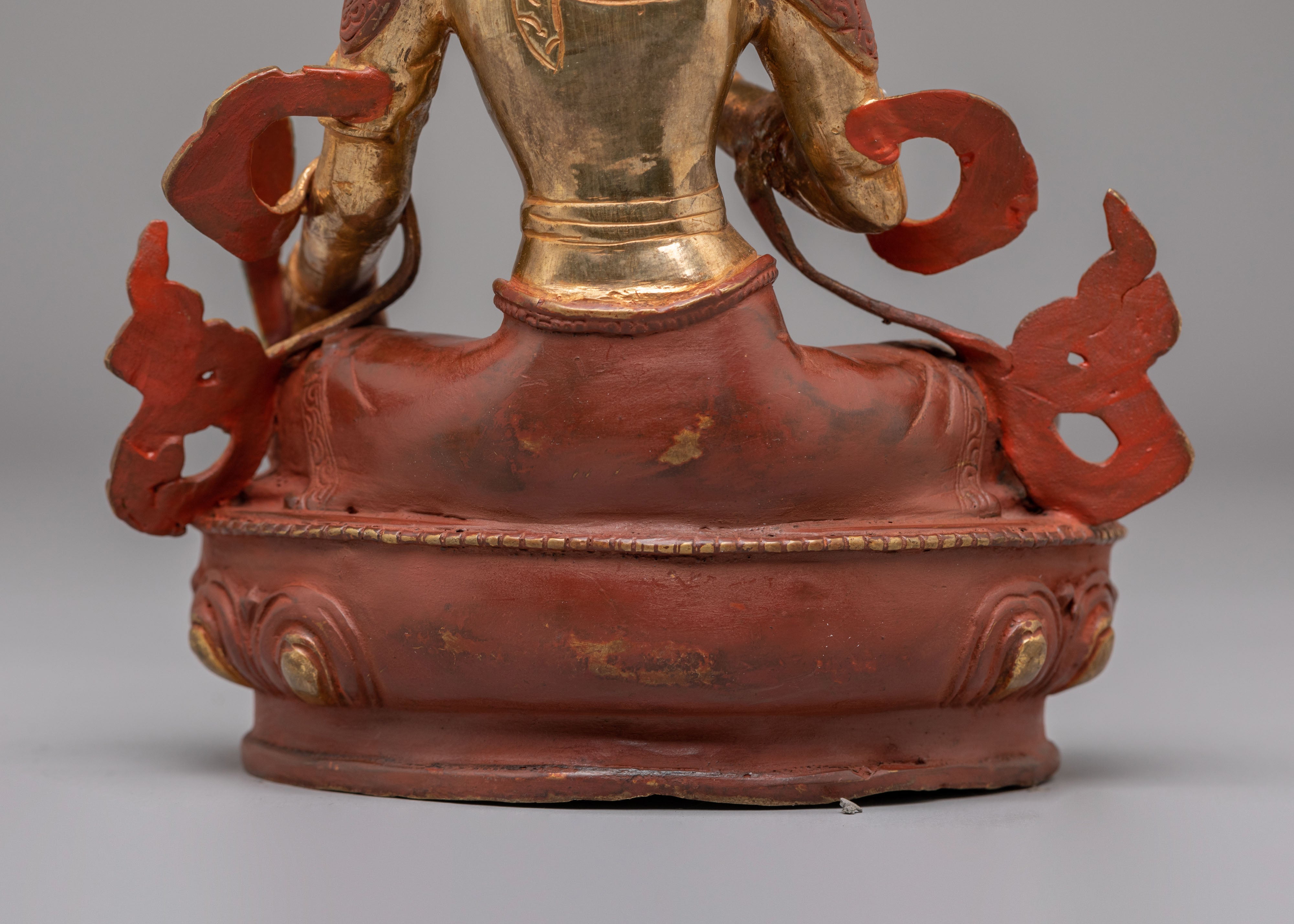 Bodhisattva of Great Vows Ksitigarbha Statue | Tibetan Artwork for Spiritual Decor