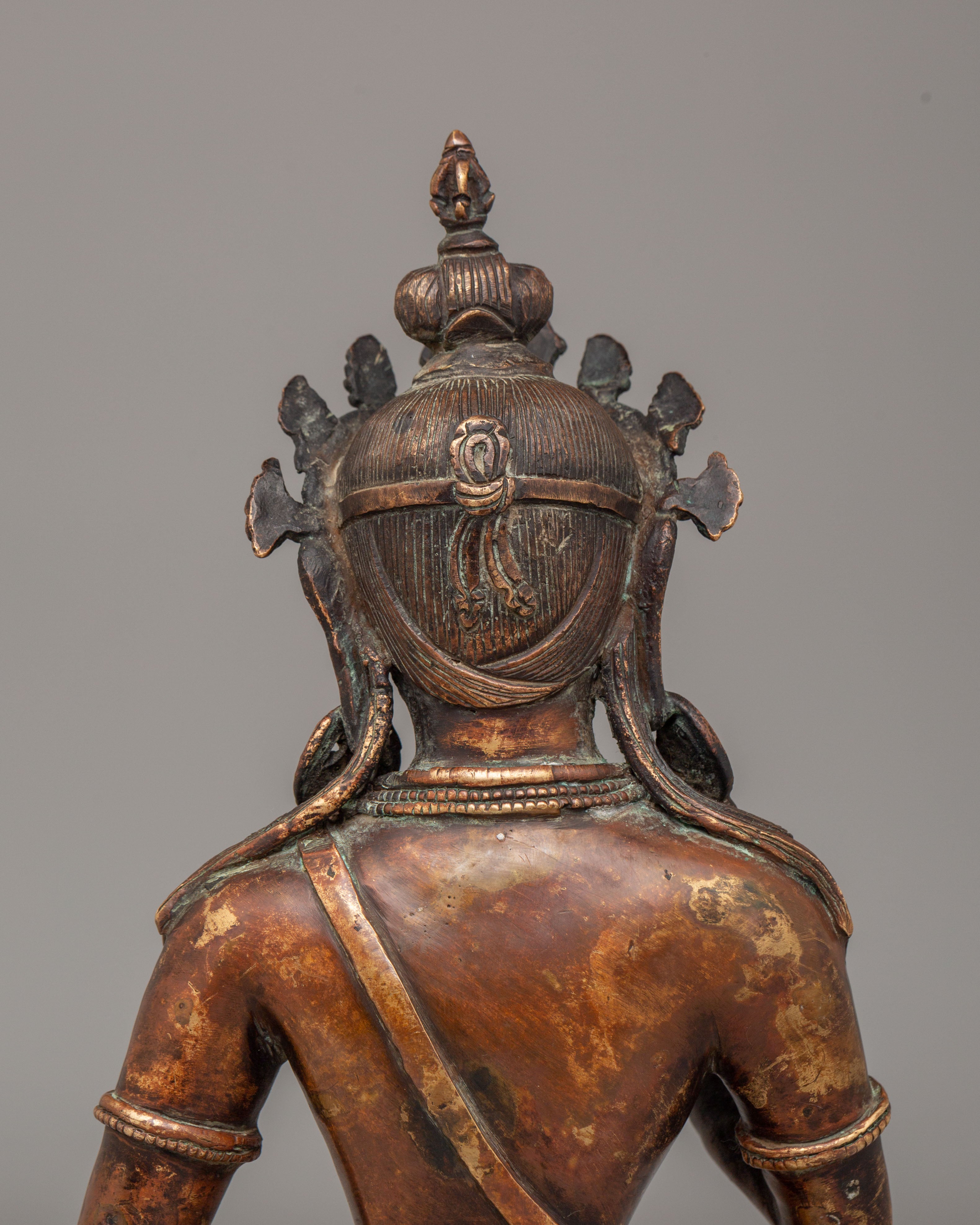 Vajrasattva Spiritual Deity Statue | Buddhist Figurine for Meditation and Healing