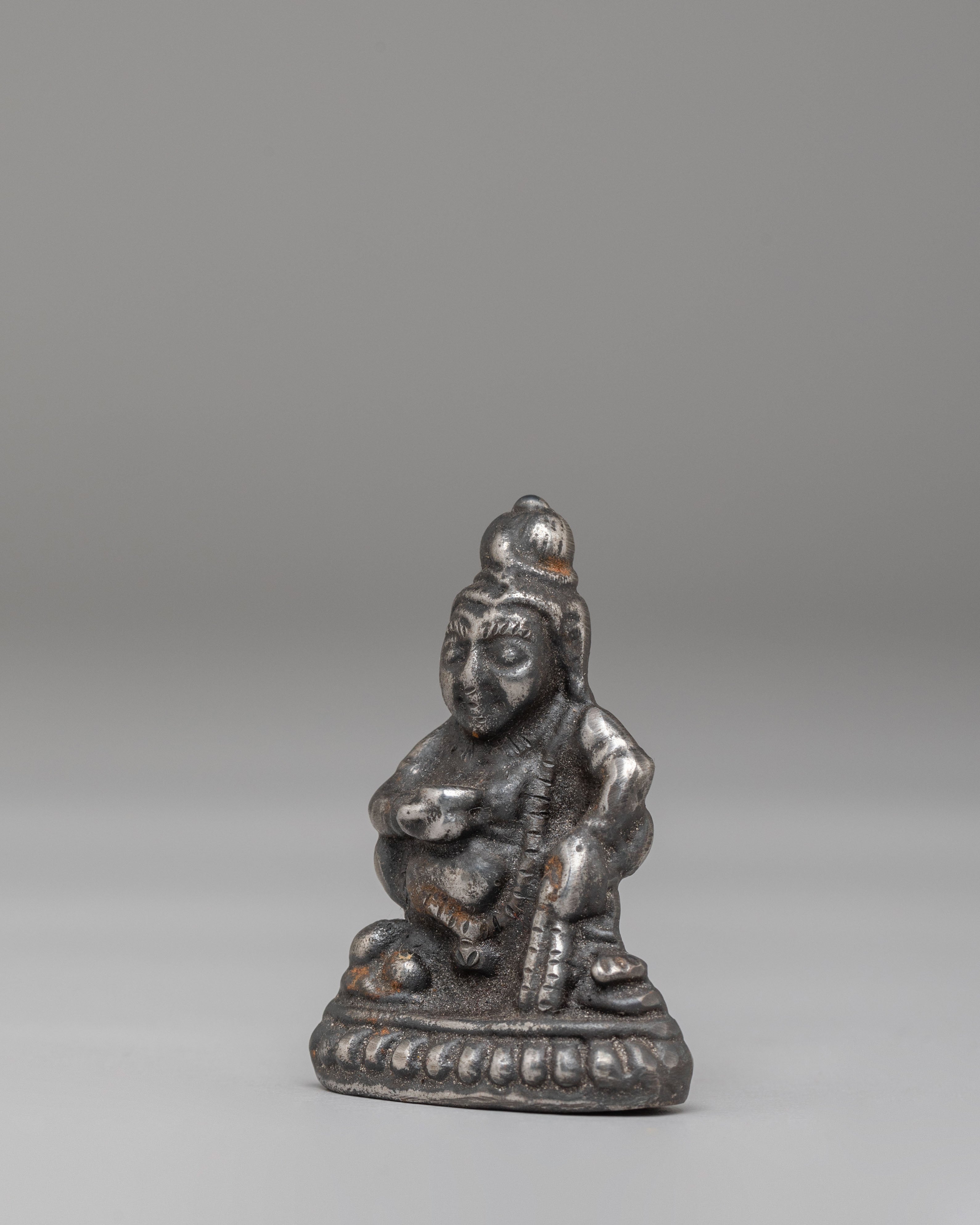 Wealth Deity Black Dzambhala Statue | Handcrafted bronze Sculpture