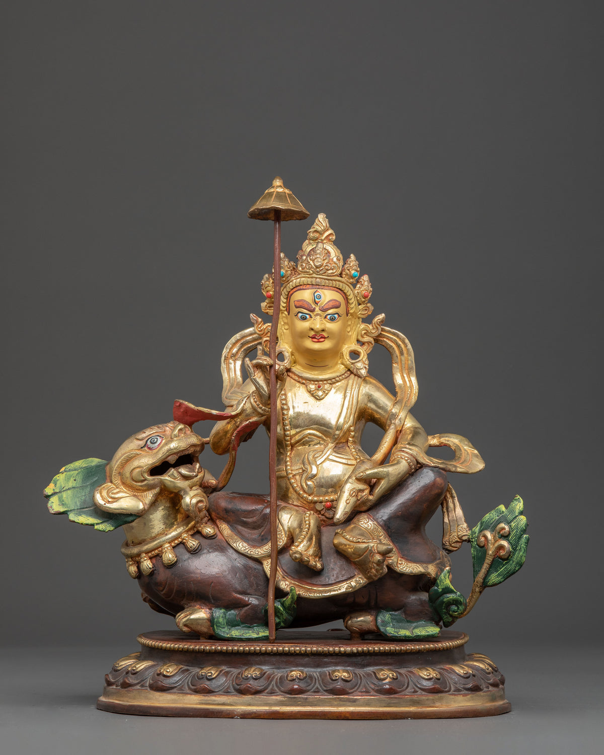 The Northern Guardian Namtoshe Statue | Tibetan Protector Deity Sculpture