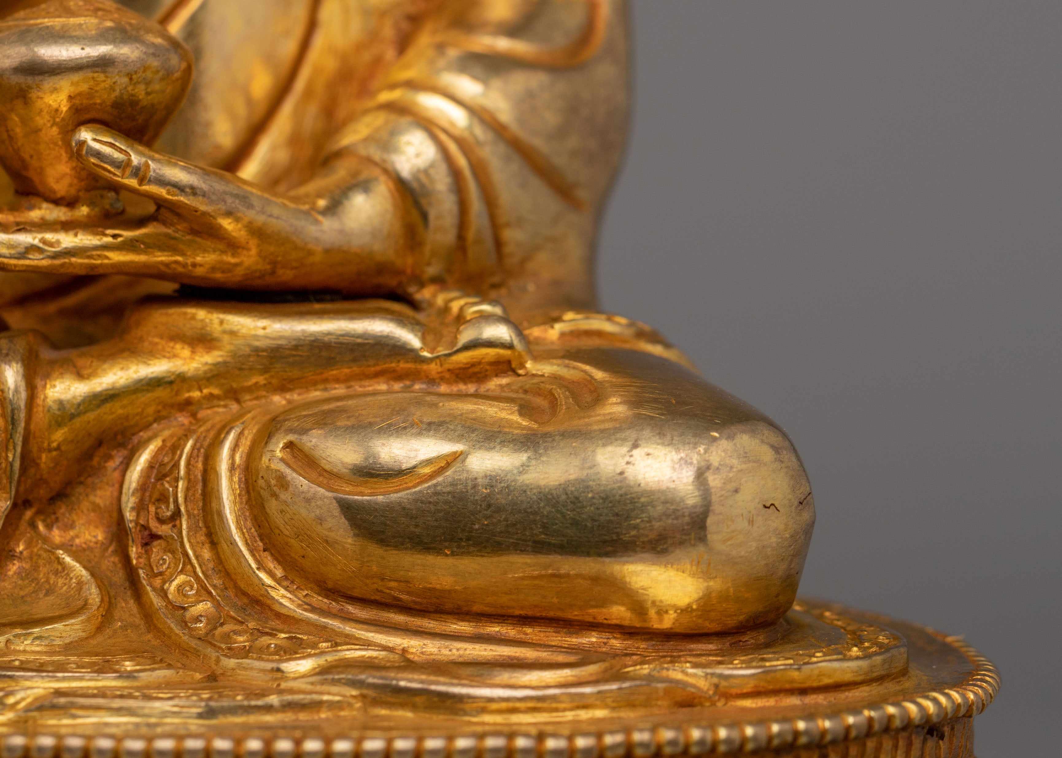 Sacred Ratnasambhava Statue | Himalayan Buddhist Art
