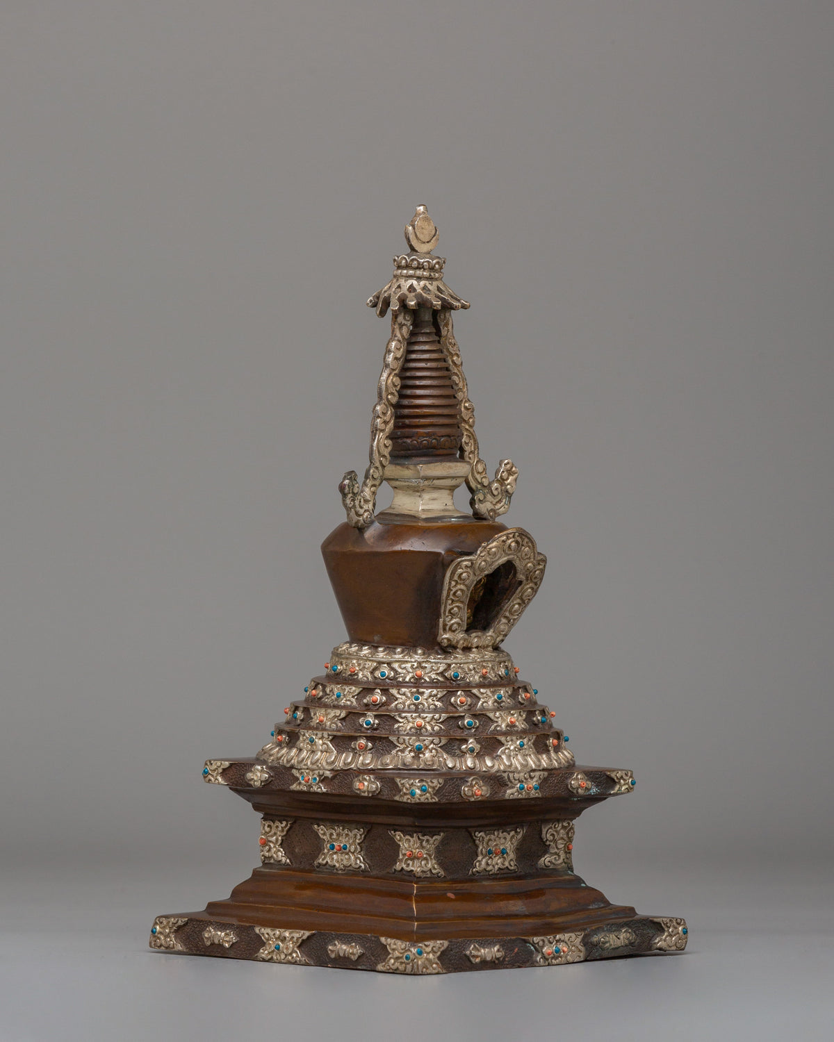 Buddhist Ritual Lotus Blossom Stupa | Symbol of Enlightenment