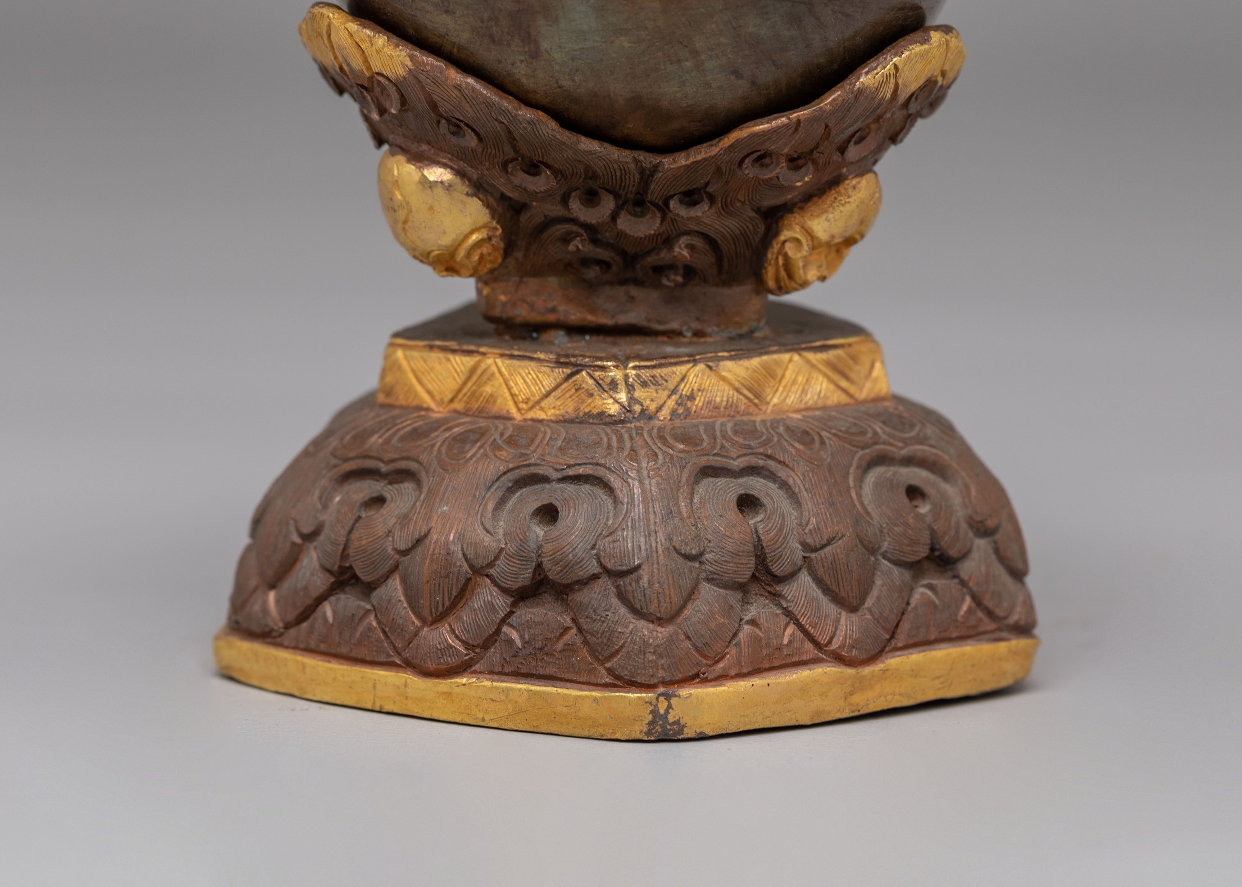 Himalayan Tantric Kapala Cup | Spiritual Ritual Tools