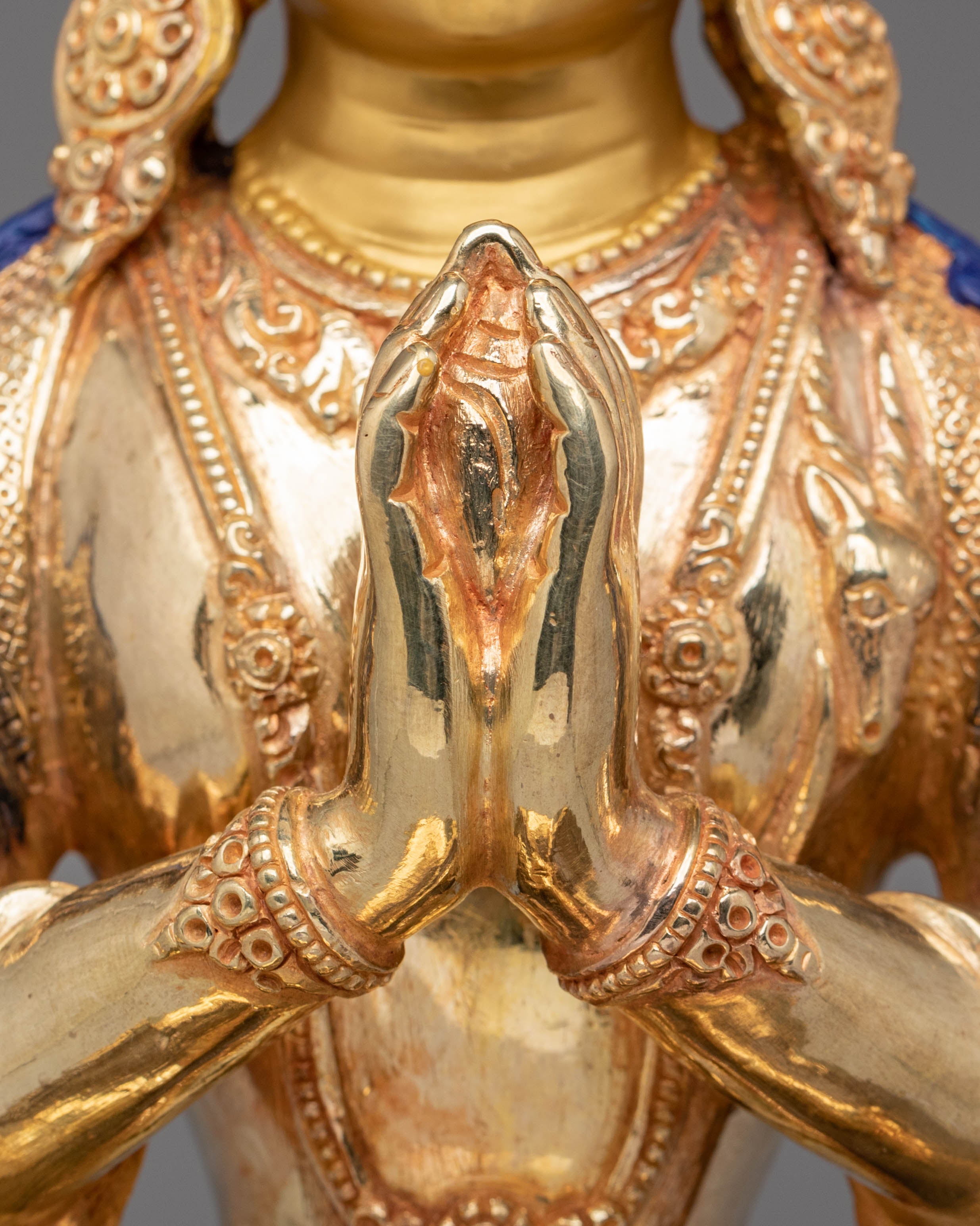 Tibetan Buddhist Chenrezig Statue | Compassionate Bodhisattva