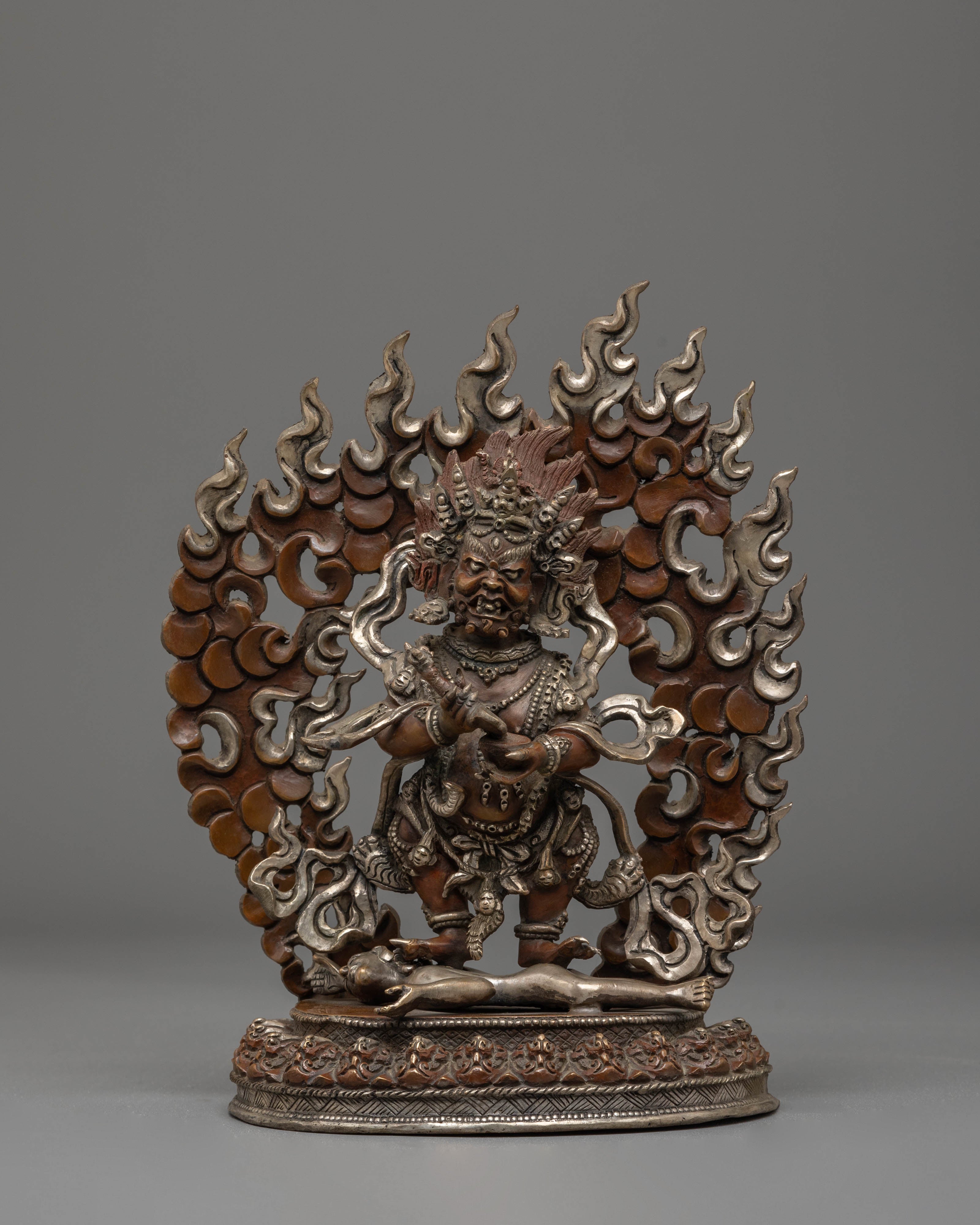 Shakya Mahakala Handcrafted Statue