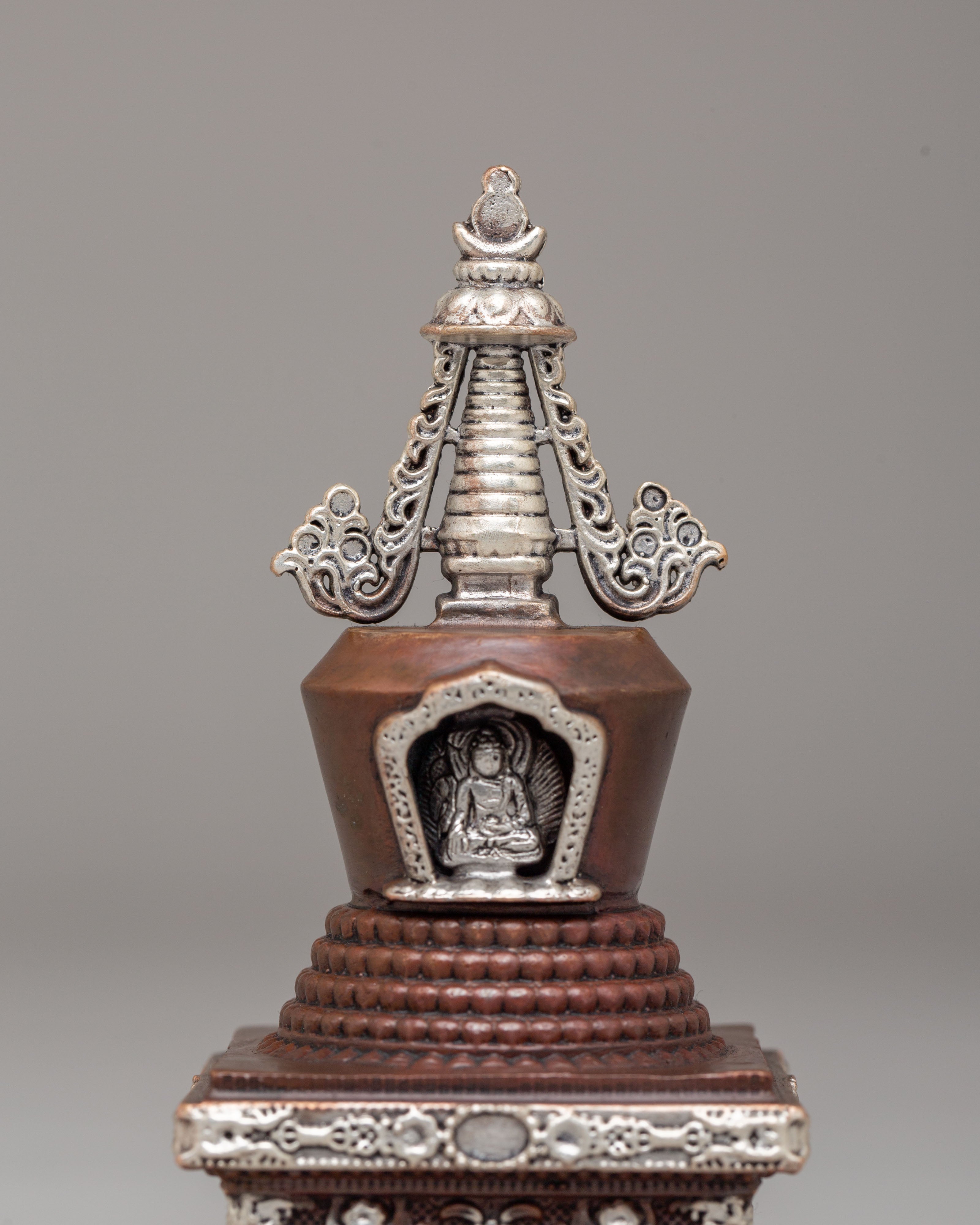 Tibetan Lotus Blossom Stupa | Spiritual Symbol of Enlightenment