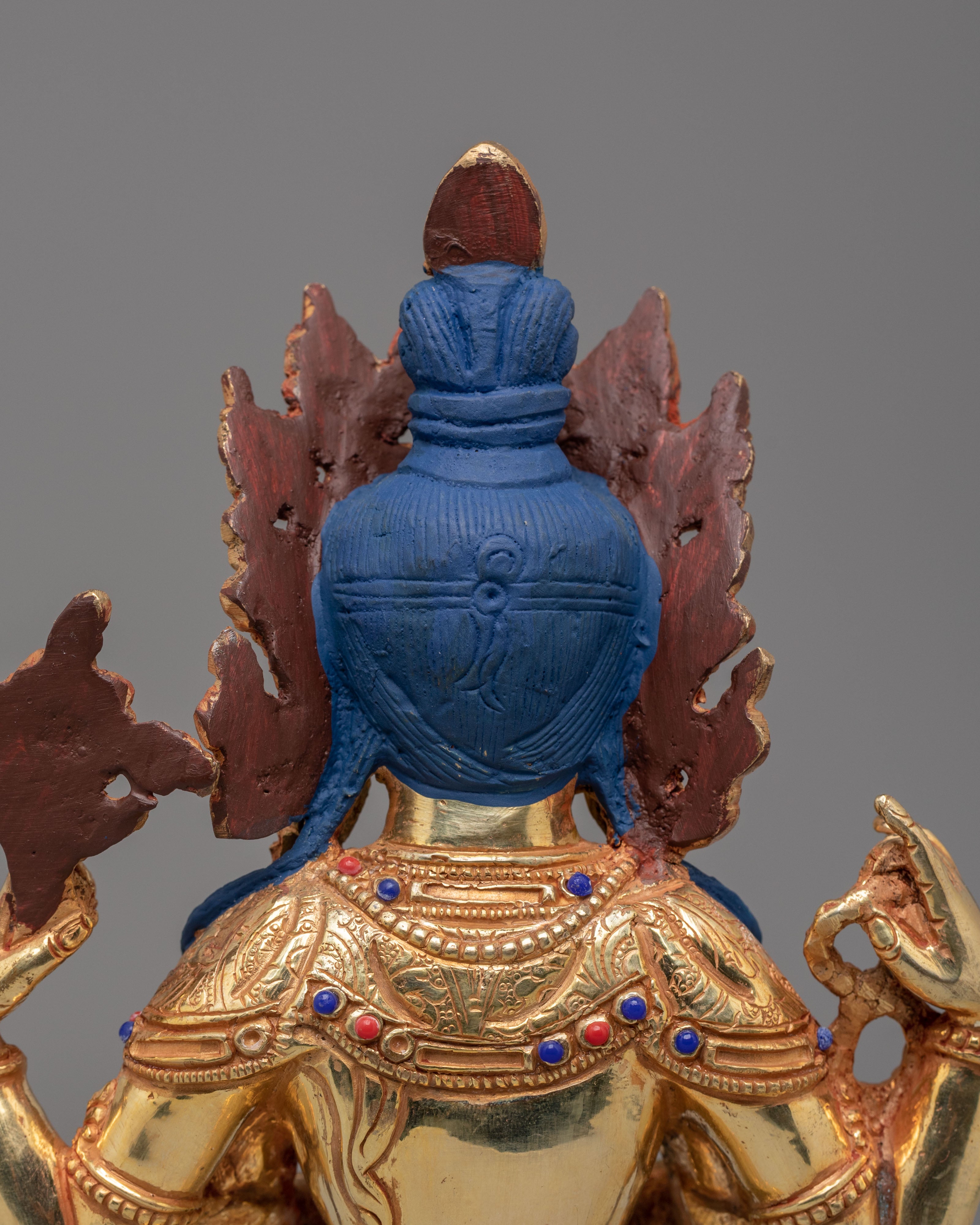 Avalokiteshvara Chenrezig Deity Sculpture | Himalayan Buddhist Art