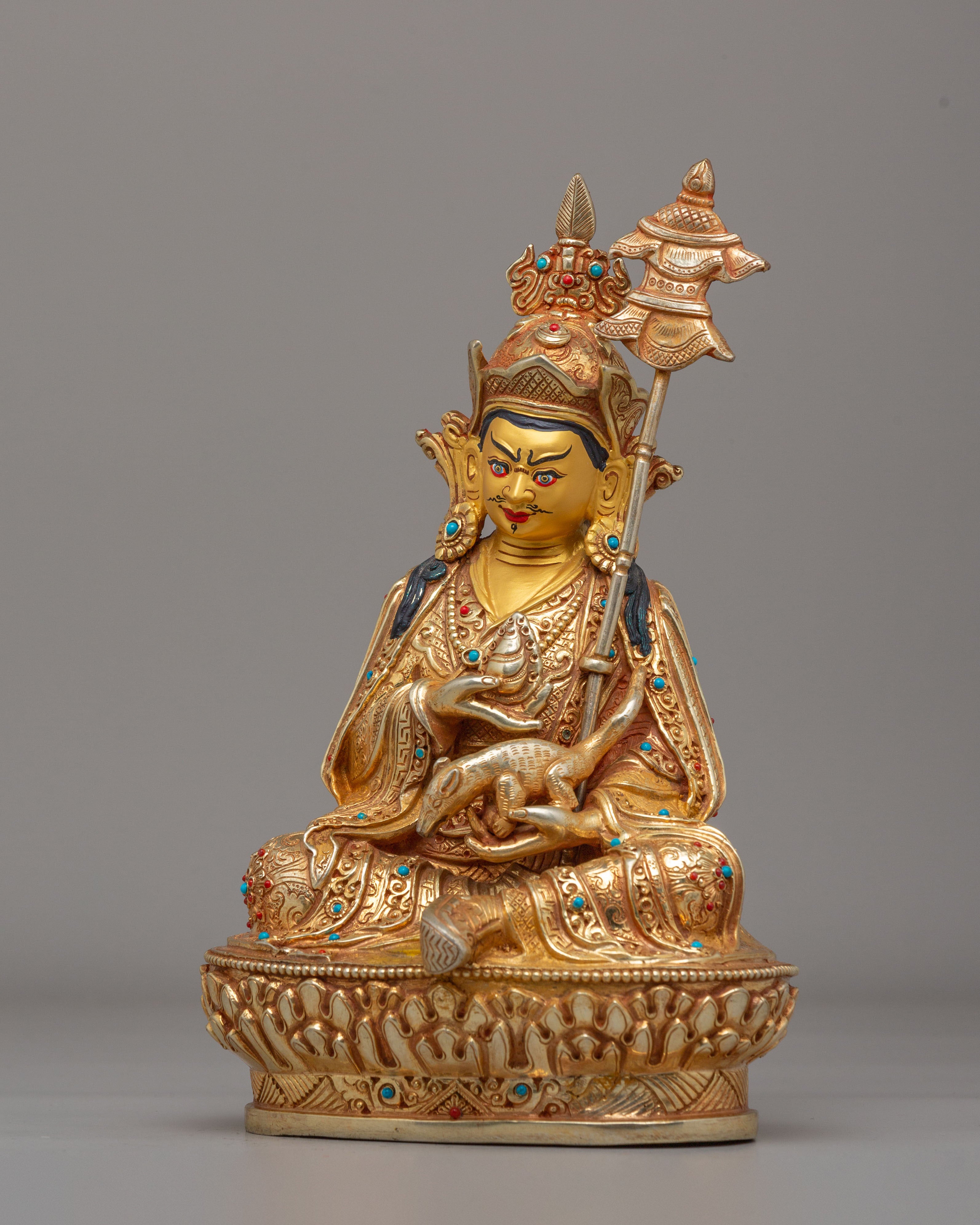 Tibetan Guru Norla Deity Statue | Perfect Spiritual Home Decor