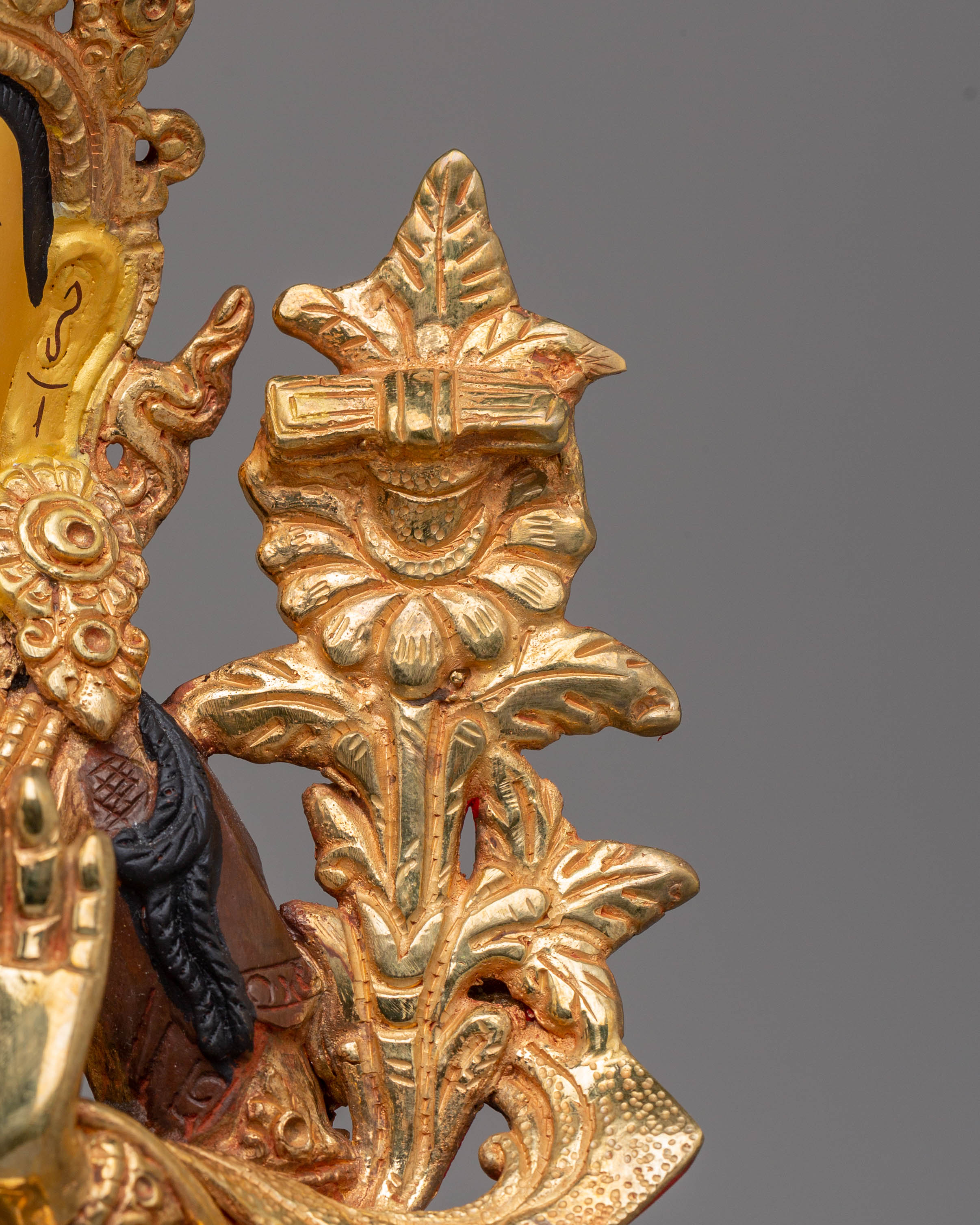 Handcrafted Manjushri Bodhisattva Figurine | Ignite Wisdom with our Sculpture