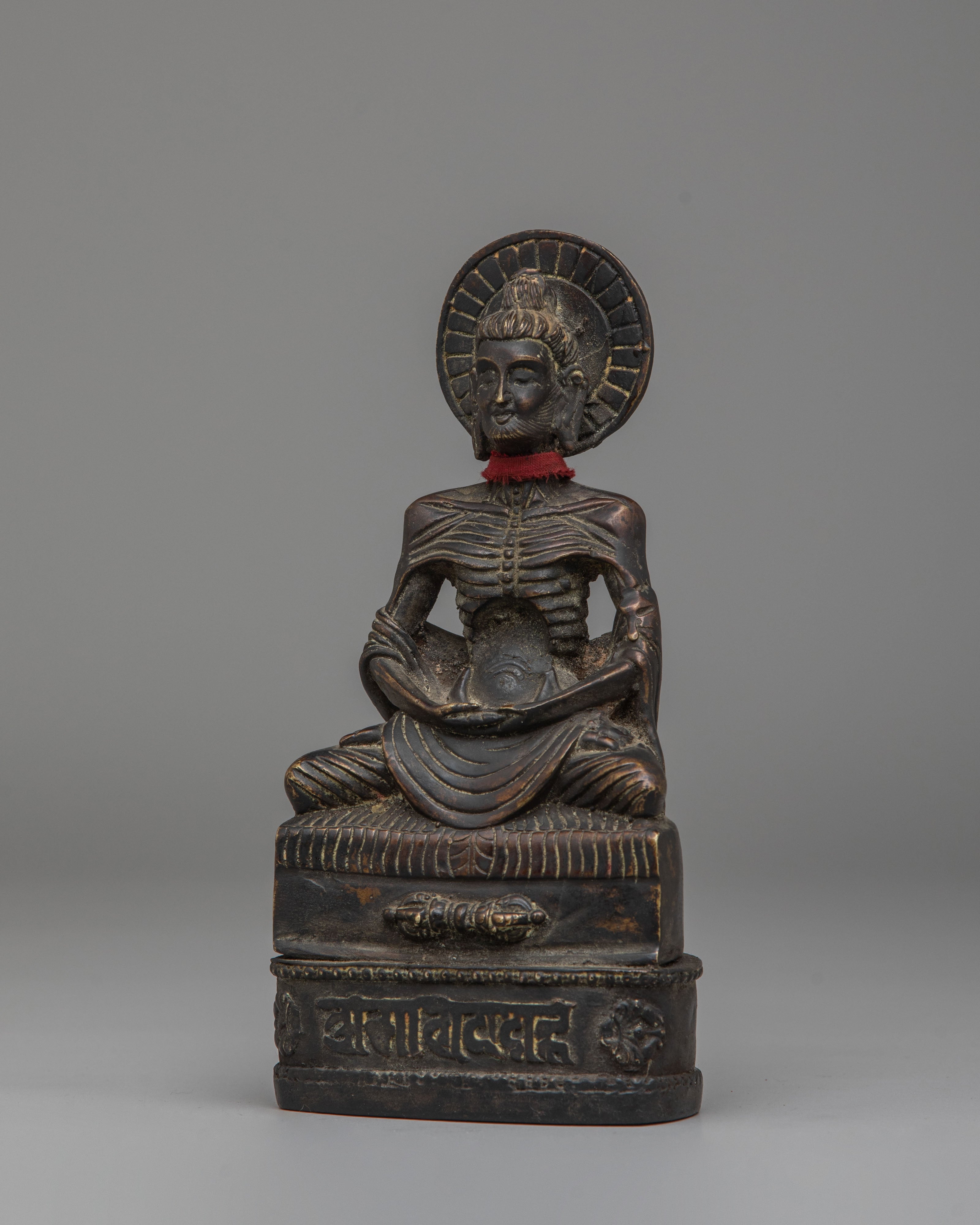 Himalayan Fasting Buddha Statue | Handcrafted Brass Statue