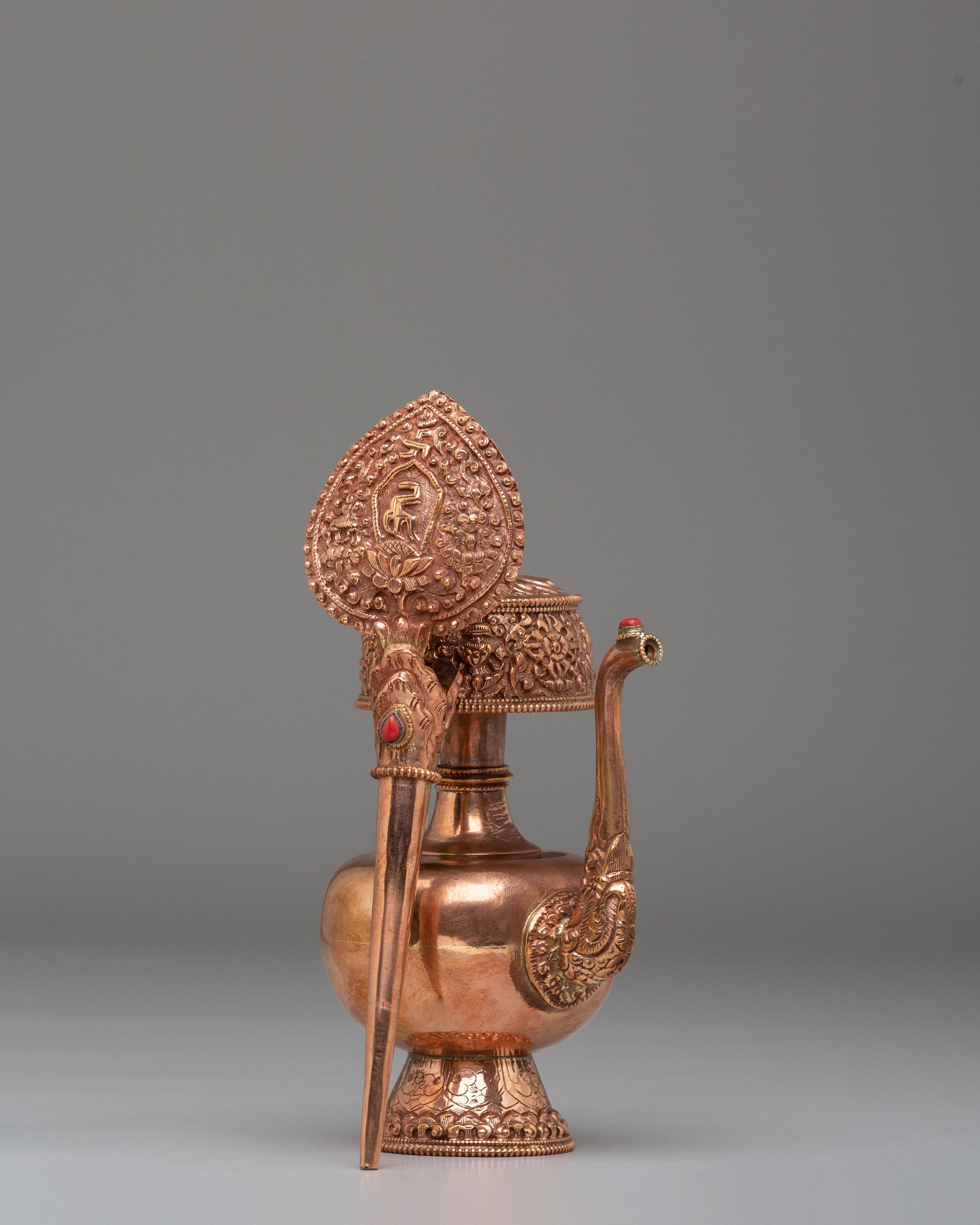 Handmade Traditional Bhumba | Tibetan Copper Ritual Art