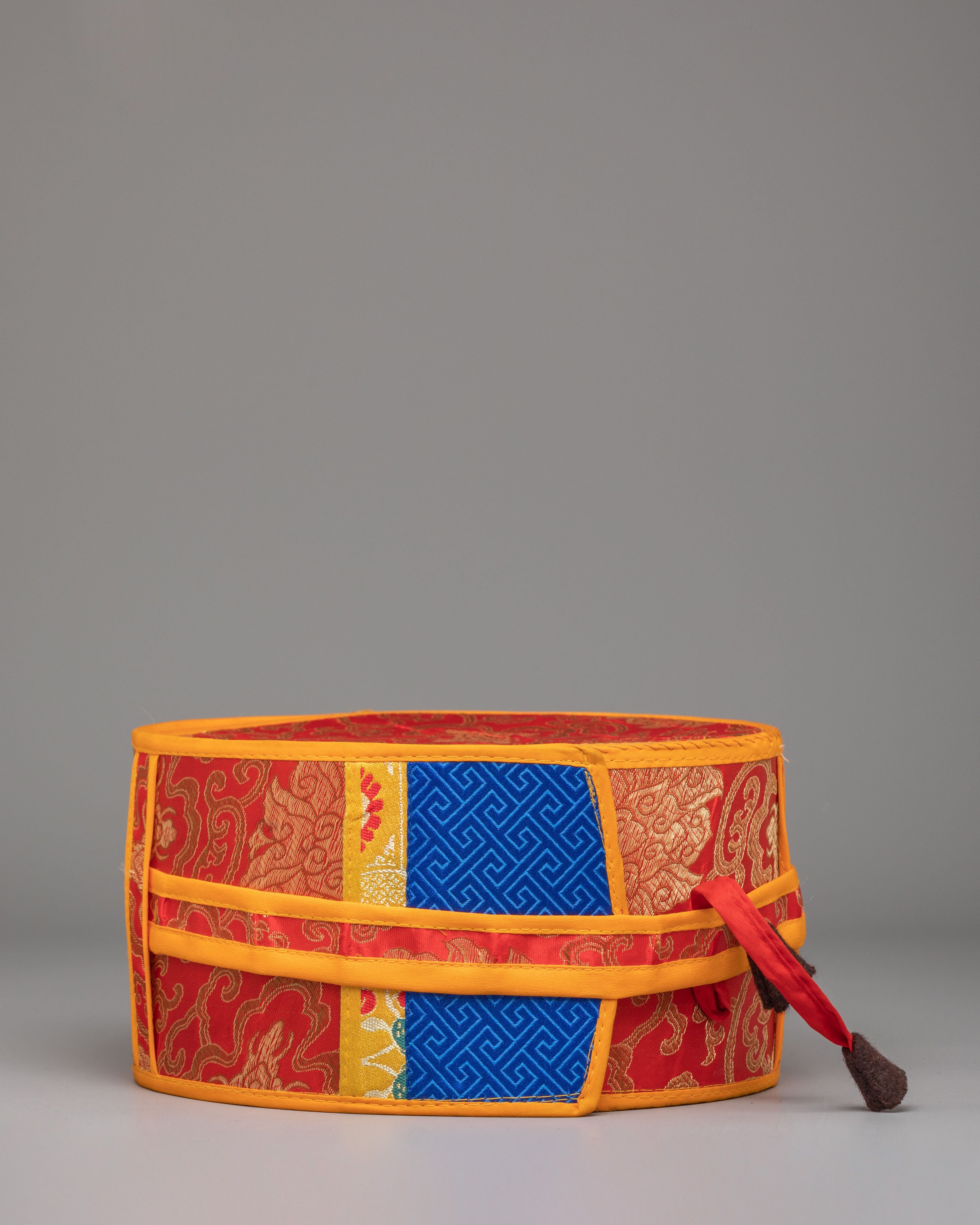 Sacred Vajrayana Damaru Instrument | Tibetan Buddhist Chod Drum