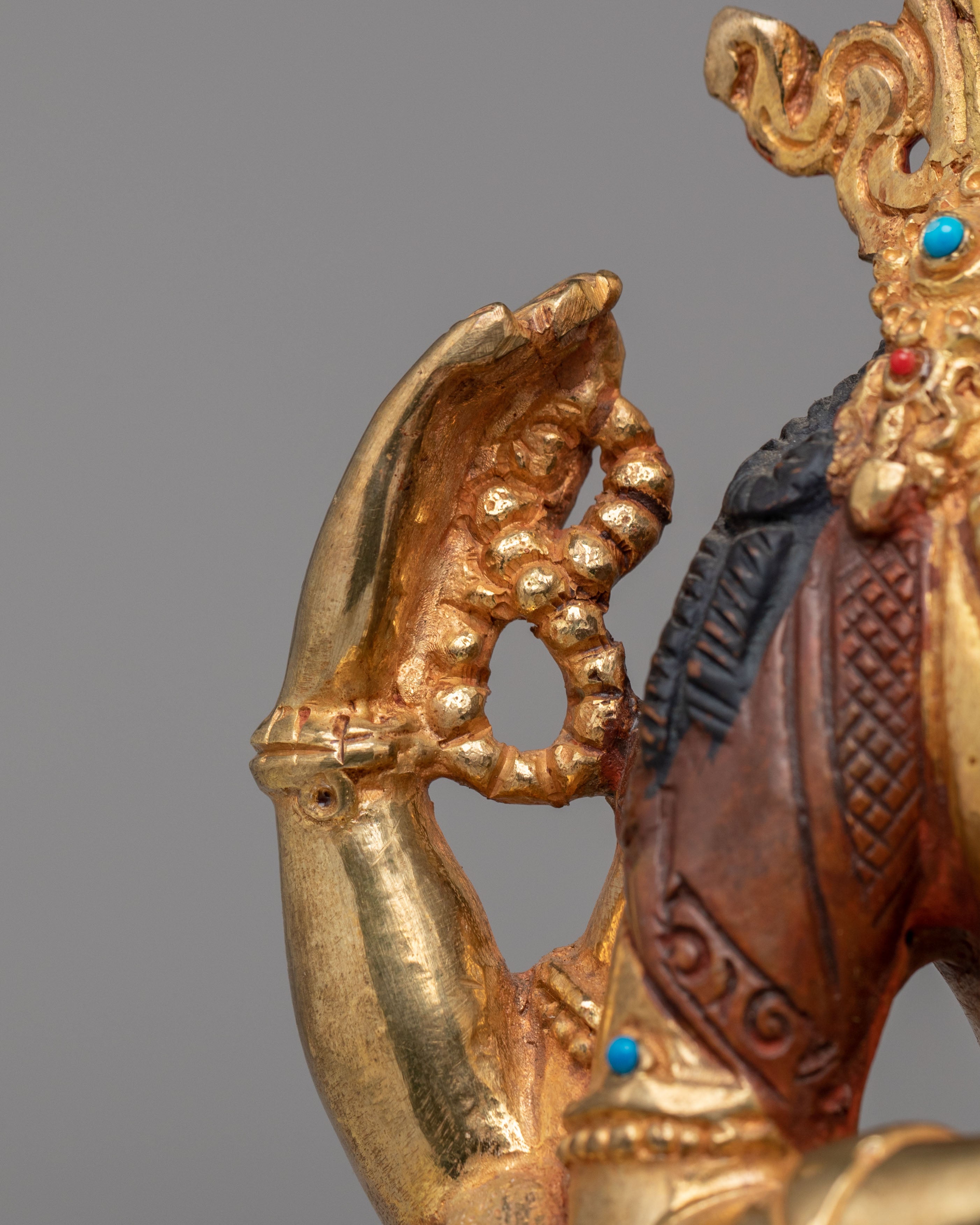 Handmade Chenrezig Deity Statue | Tibetan Bodhisattva of Compassion