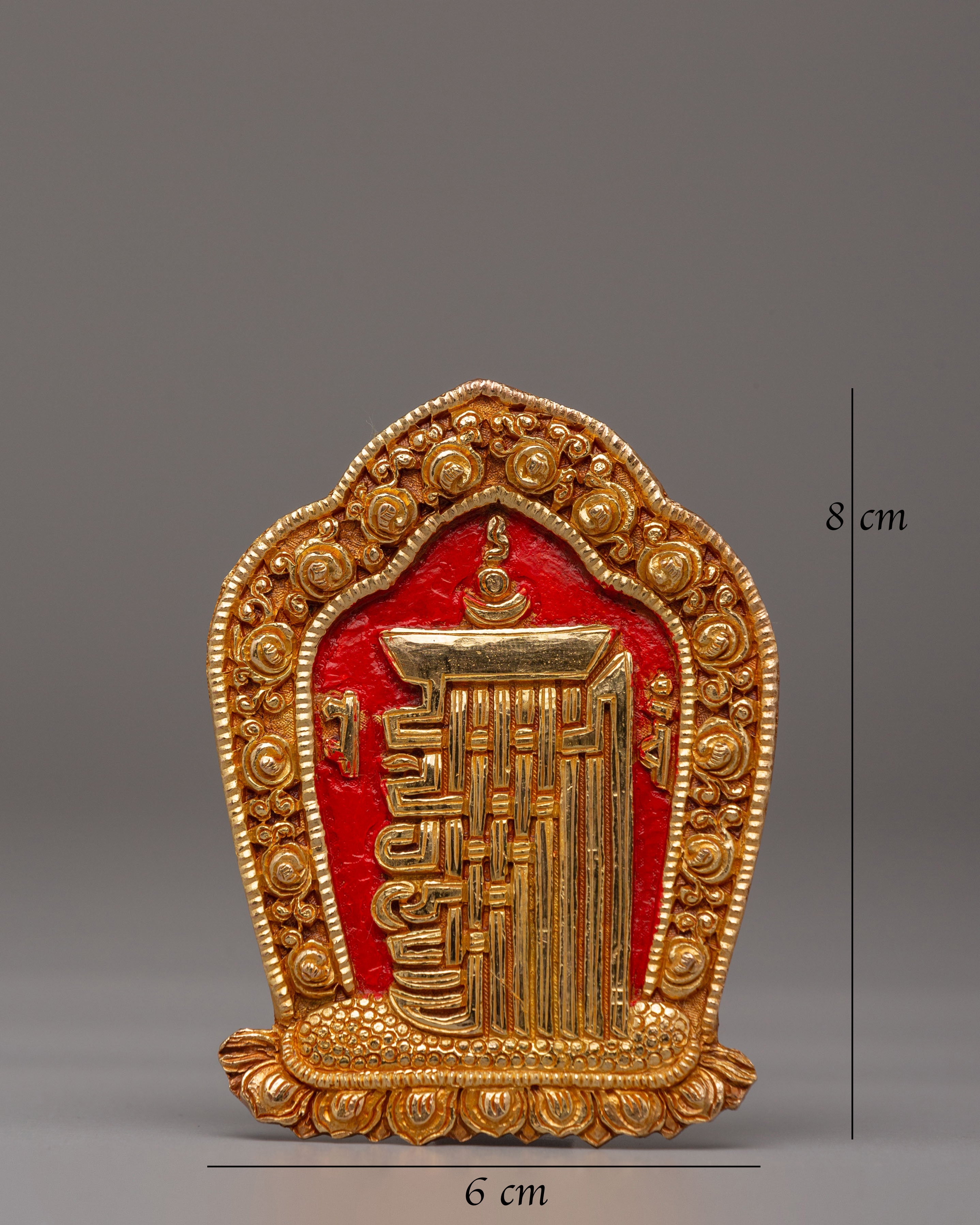 Handcrafted Kalachakra Symbol | Tibetan Art for Meditation