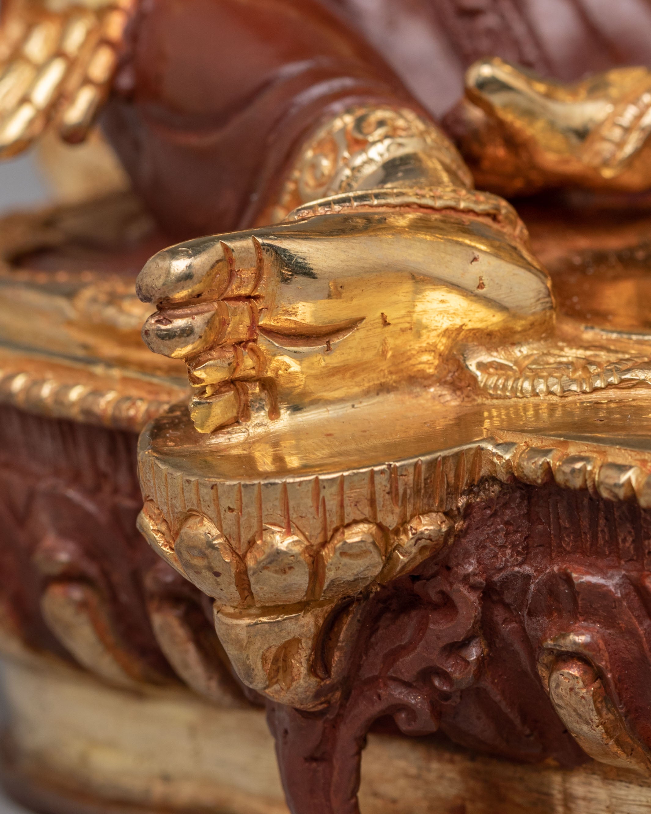 Handmade Spiritual Shyama Tara Statue | Green Tara Figurine for Meditation