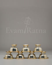 Seven Buddhist Offering Bowl Set