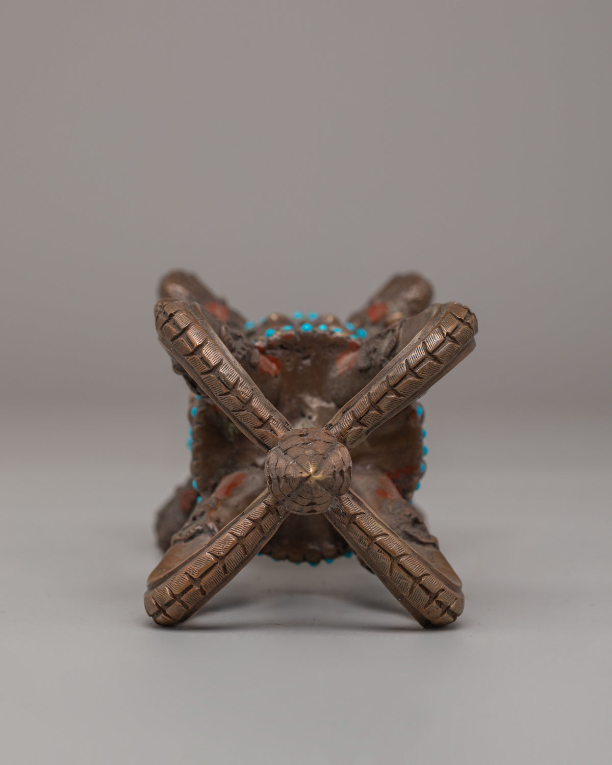 Handcrafted Buddhist Vajra | Spiritual Healing Tool for Meditation
