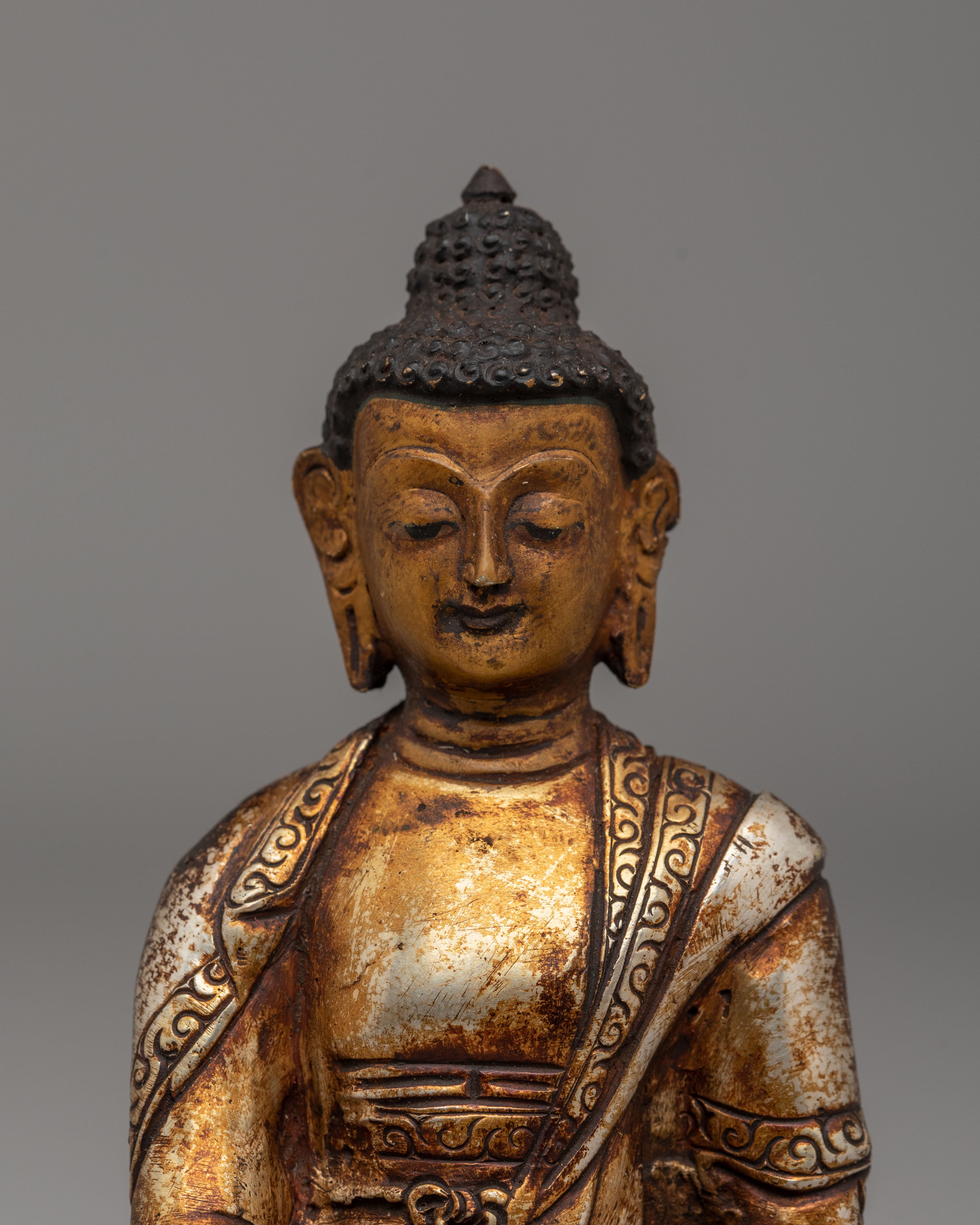 Shakyamuni Buddha Altar Deity Statue | Himalayan Art