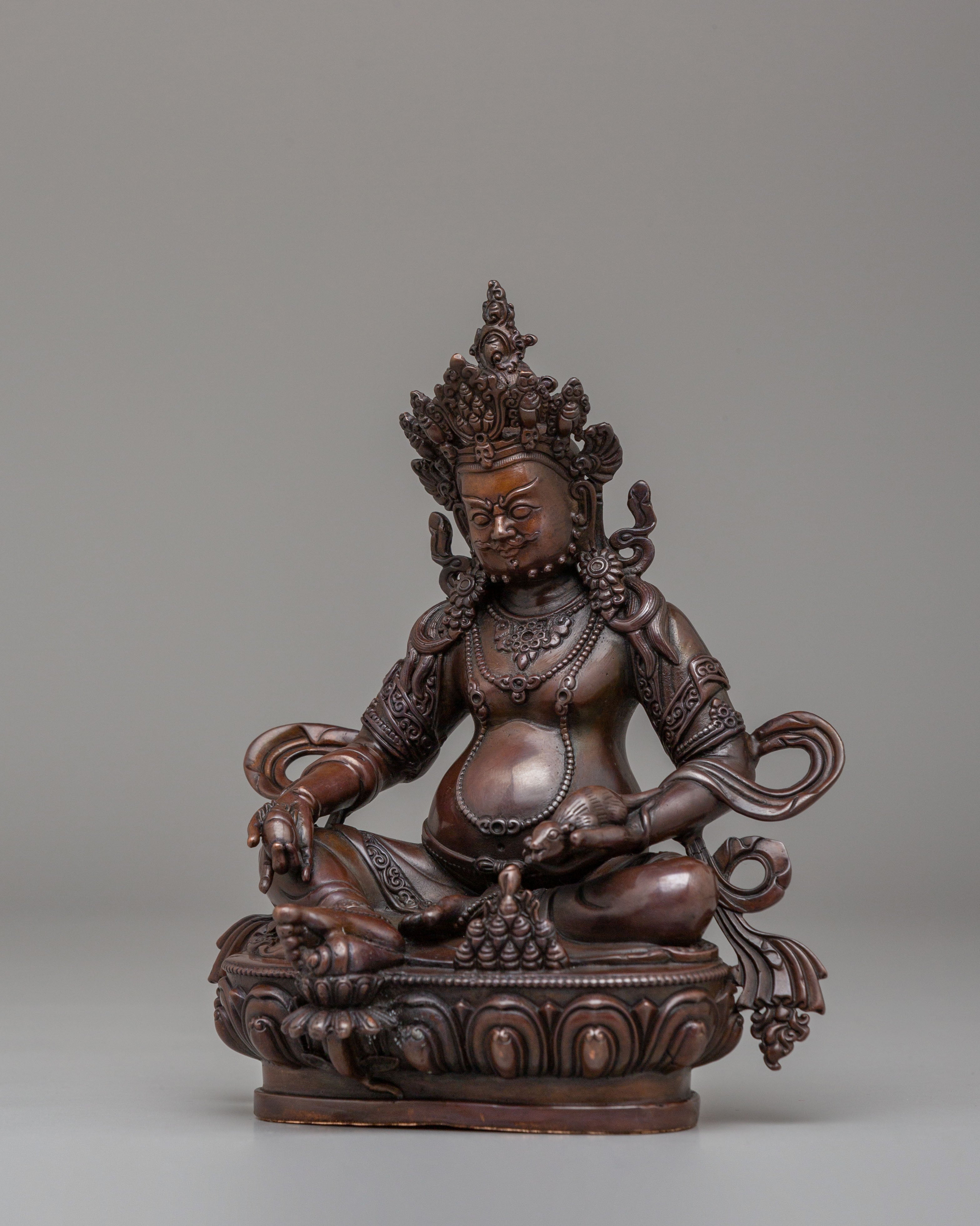 Machine Made Dzambhala Statue | Symbol of Wealth and Prosperity