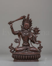 Wisdom Deity Manjushri Sculpture