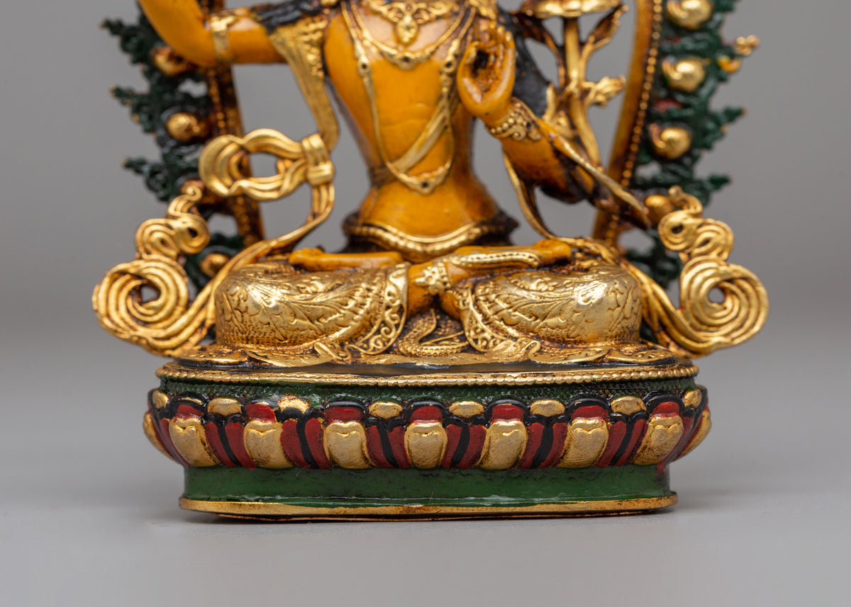 Spiritual Handmade Manjushri Statue | Symbol of Wisdom