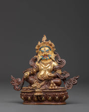 Dzambhala Copper Statue for Decor