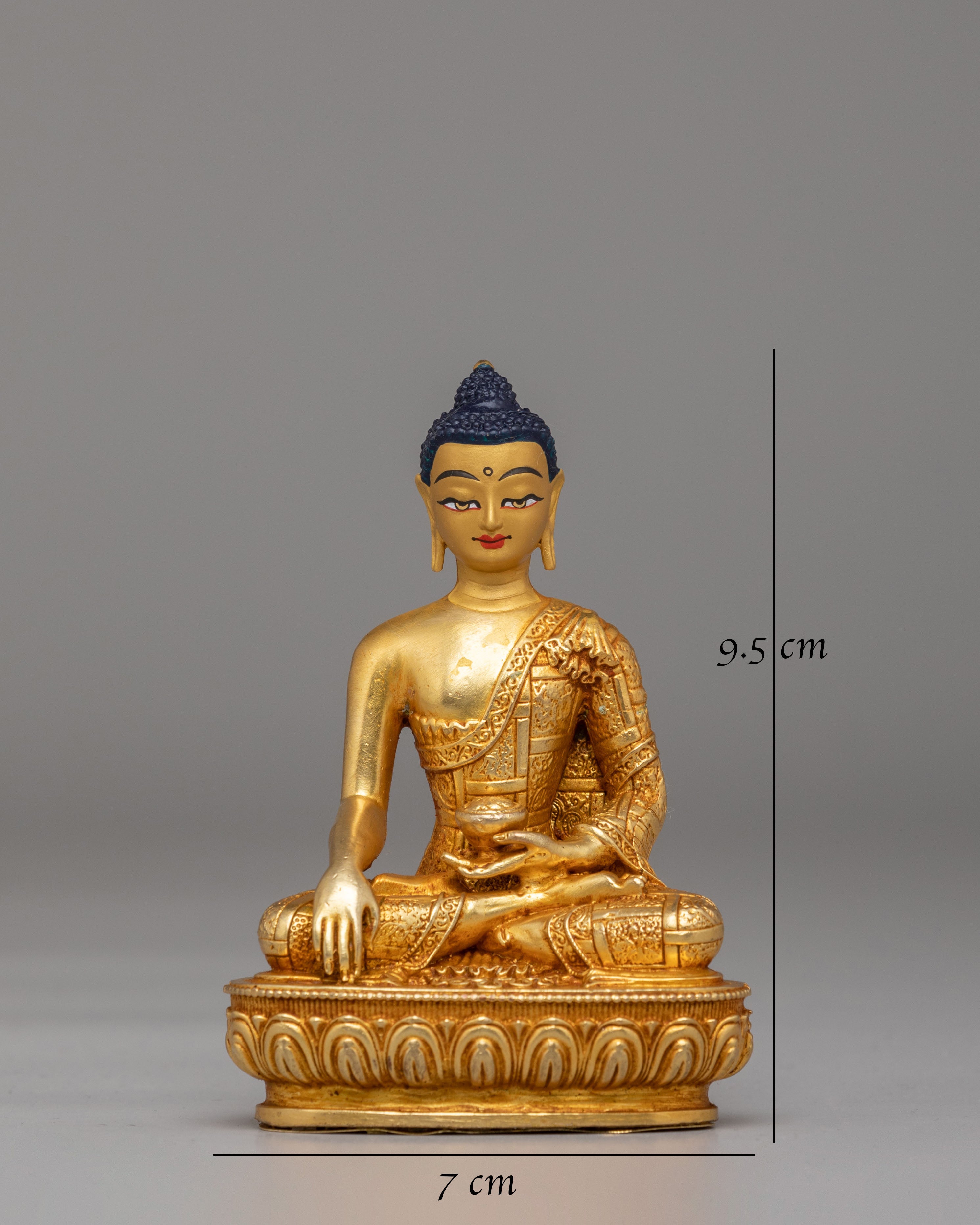 Handcrafted Three Buddha Set | Shakyamuni Medicine Amitabha Buddha Statues
