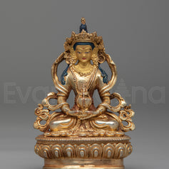 Spiritual Amitayus Meditation Statue