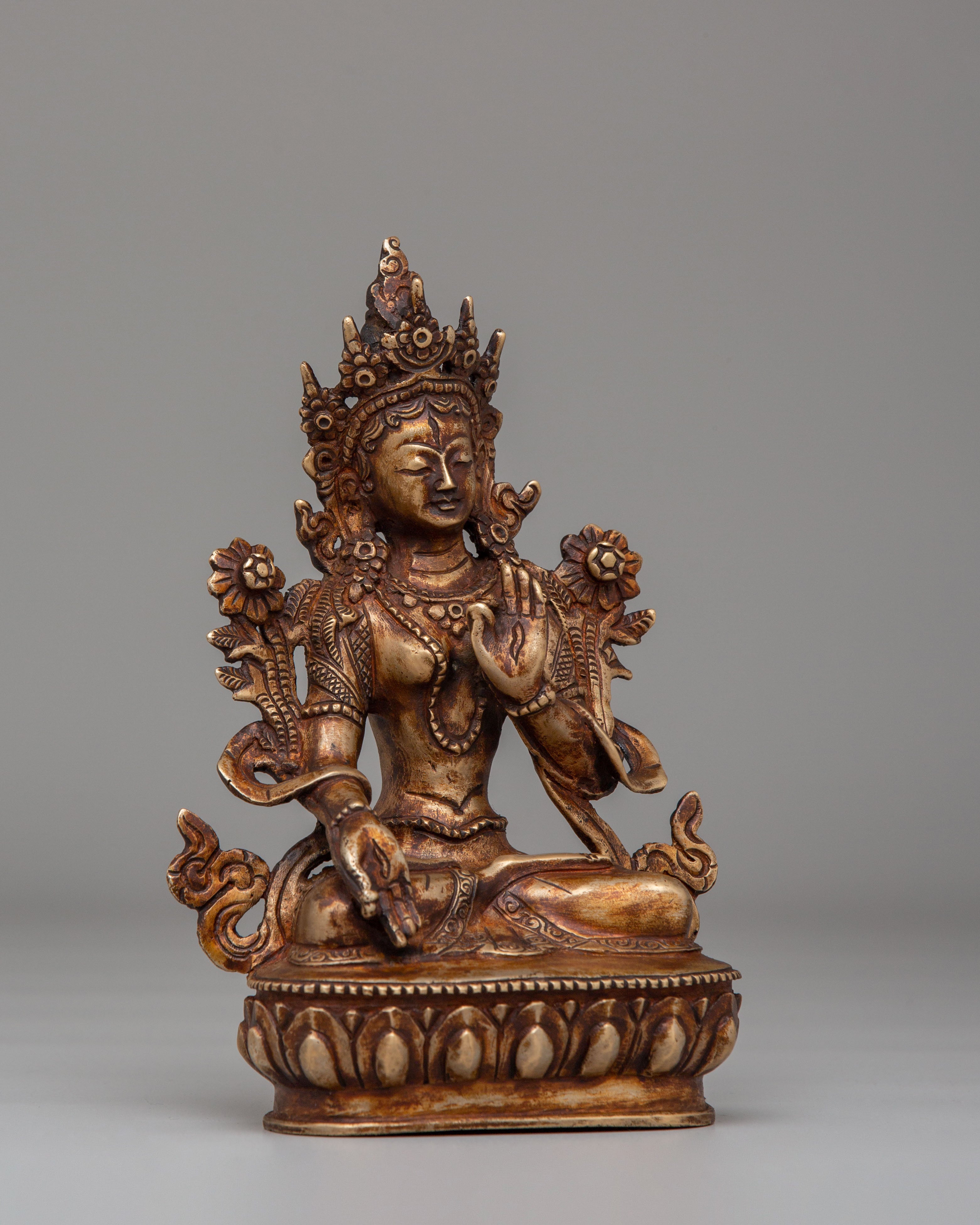 White Tara Healing Goddess Statue | A Symbol of Compassion