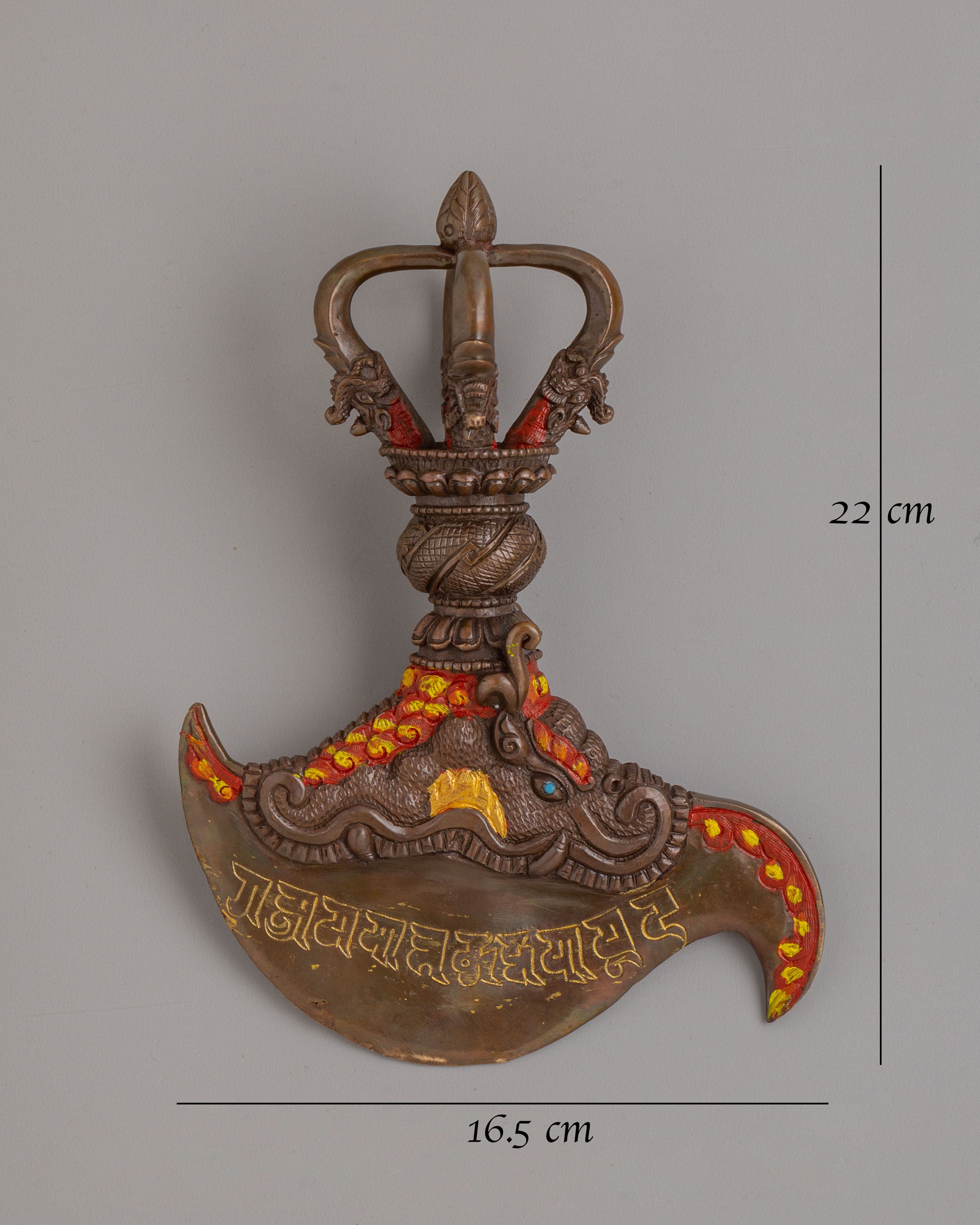 Traditional Ritual Kartika Knife | Sacred Tibetan Dagger
