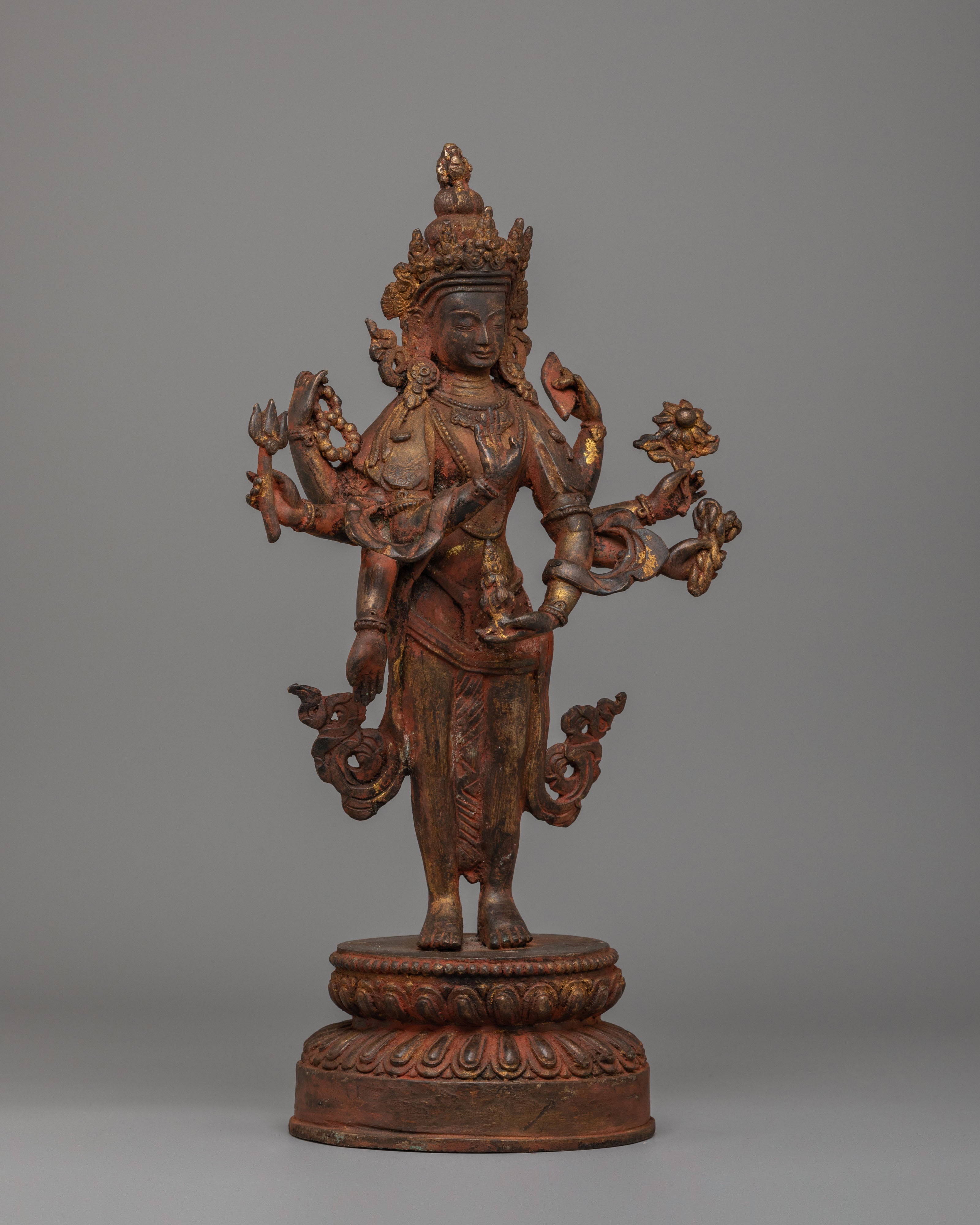 Bodhisattva of Compassion Lokeshwor Statue | Antique Statue