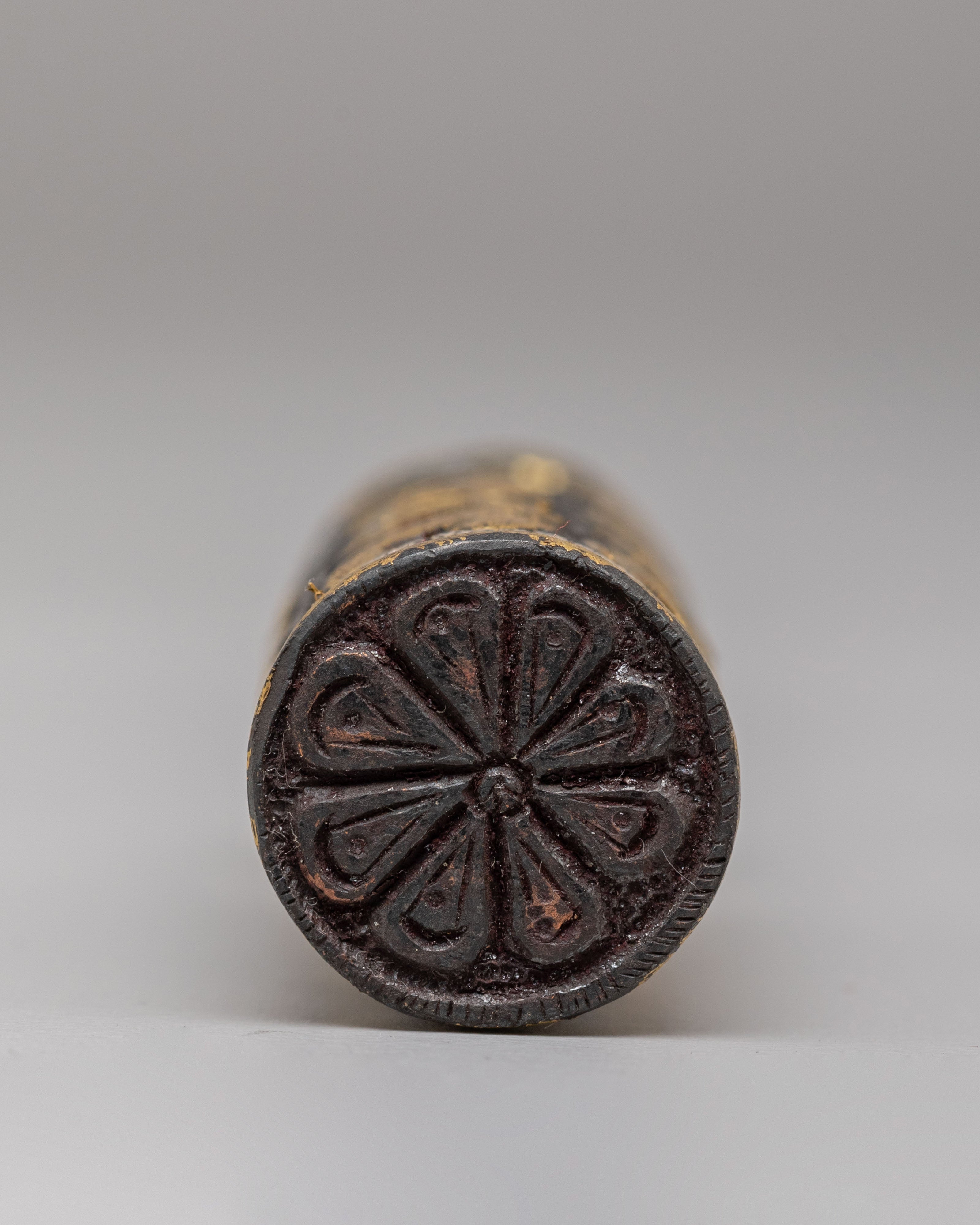 Traditional Buddhist Stamp | Sacred Artwork for Spiritual Practices