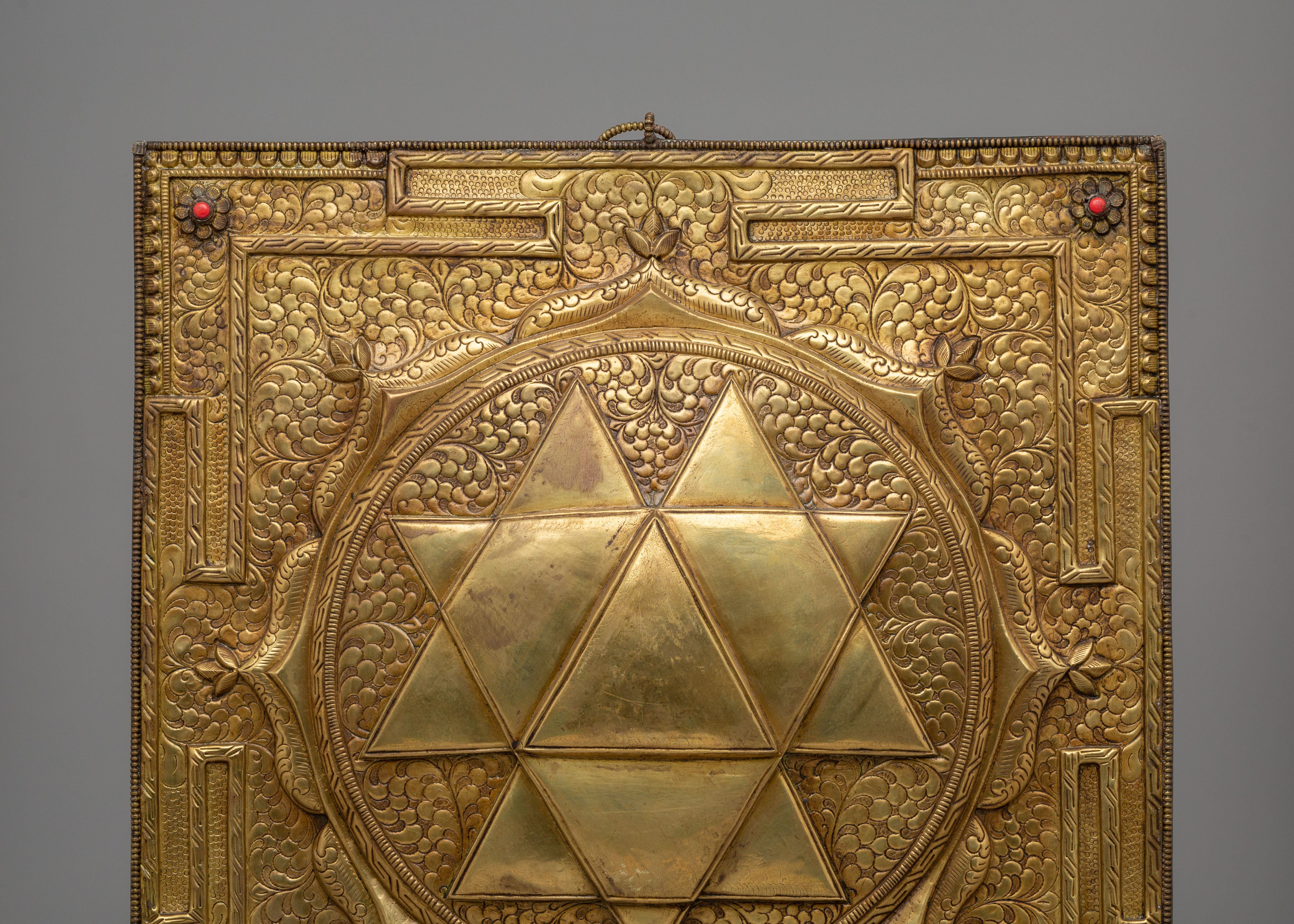 Traditional Sri Yantra Wall Hanging | Spiritual Protection Decor