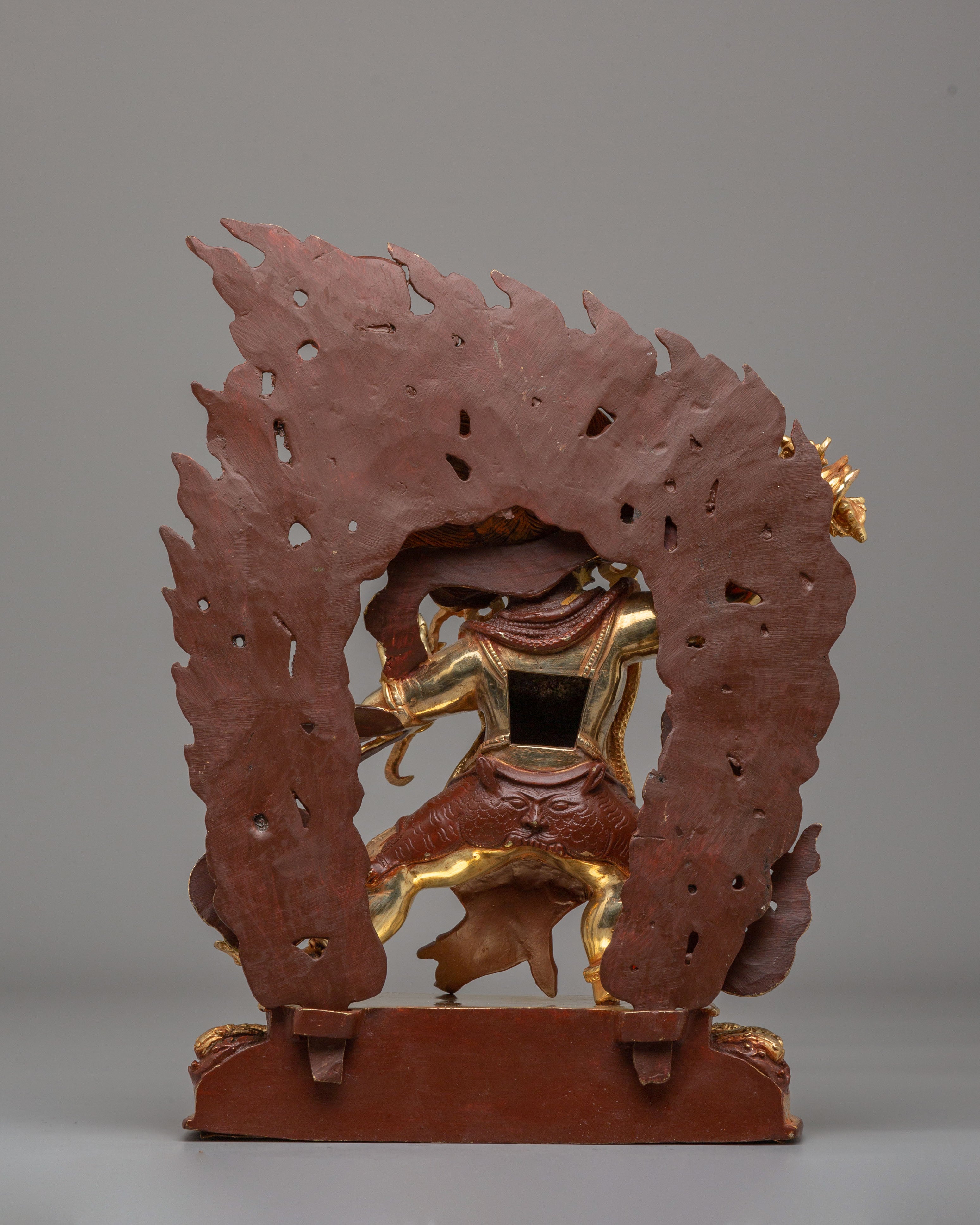 Tibetan Power Deity Vajrapani Statue | Guardian of Dharma